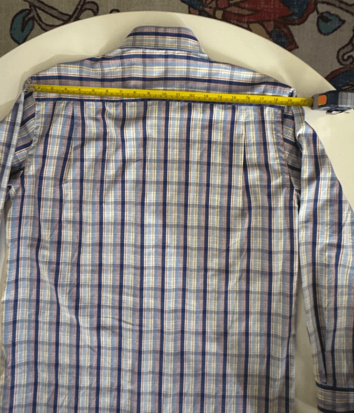 Paul & Shark Paul & Shark Yachting Mens S Blue Plaid Button Down Shirt Size US S / EU 44-46 / 1 - 5 Thumbnail