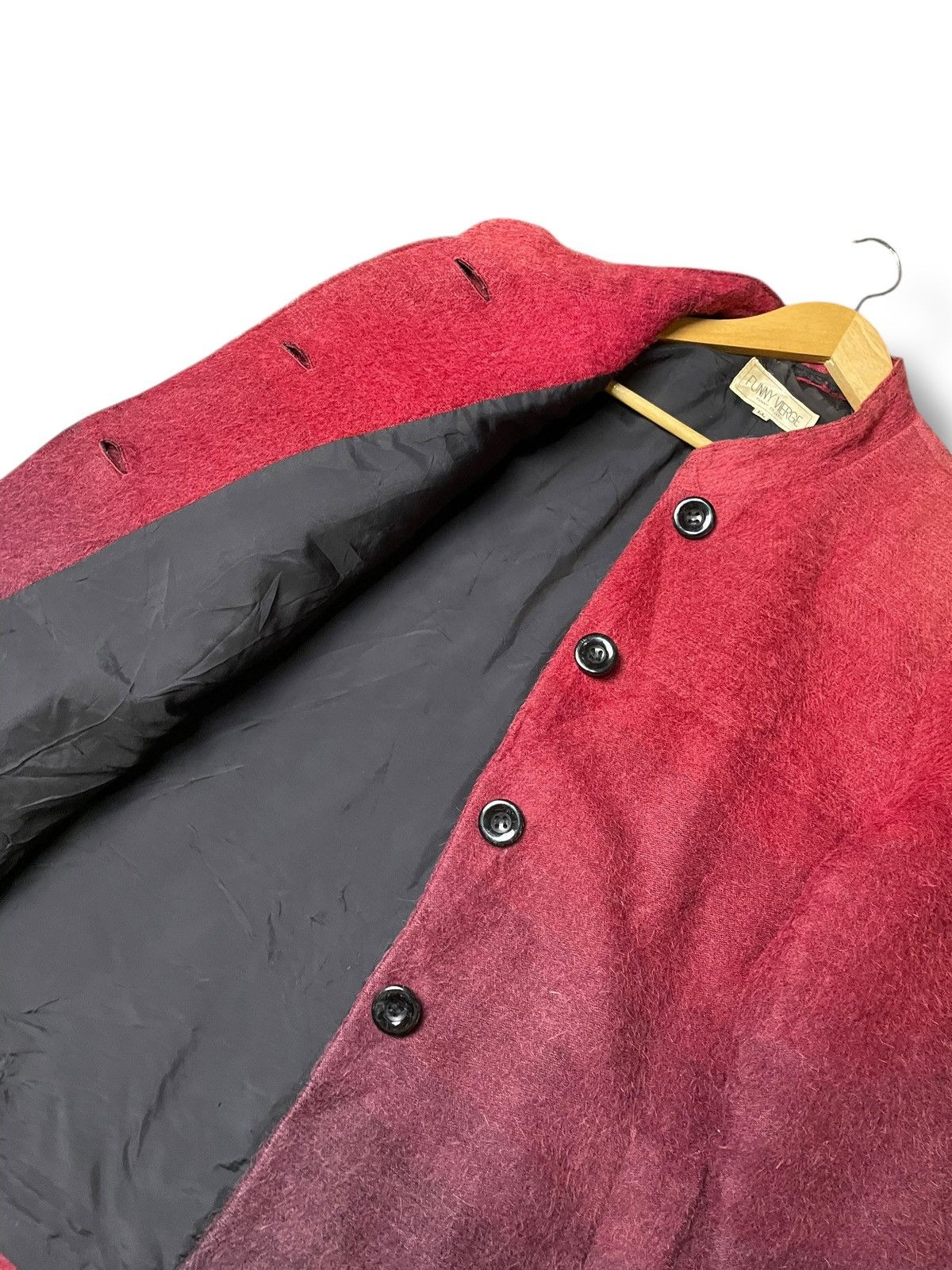 Japanese Brand × Other × Vintage FUNNY VIERGE Brand Ombre Wool Jacket (131) Size US L / EU 52-54 / 3 - 5 Thumbnail