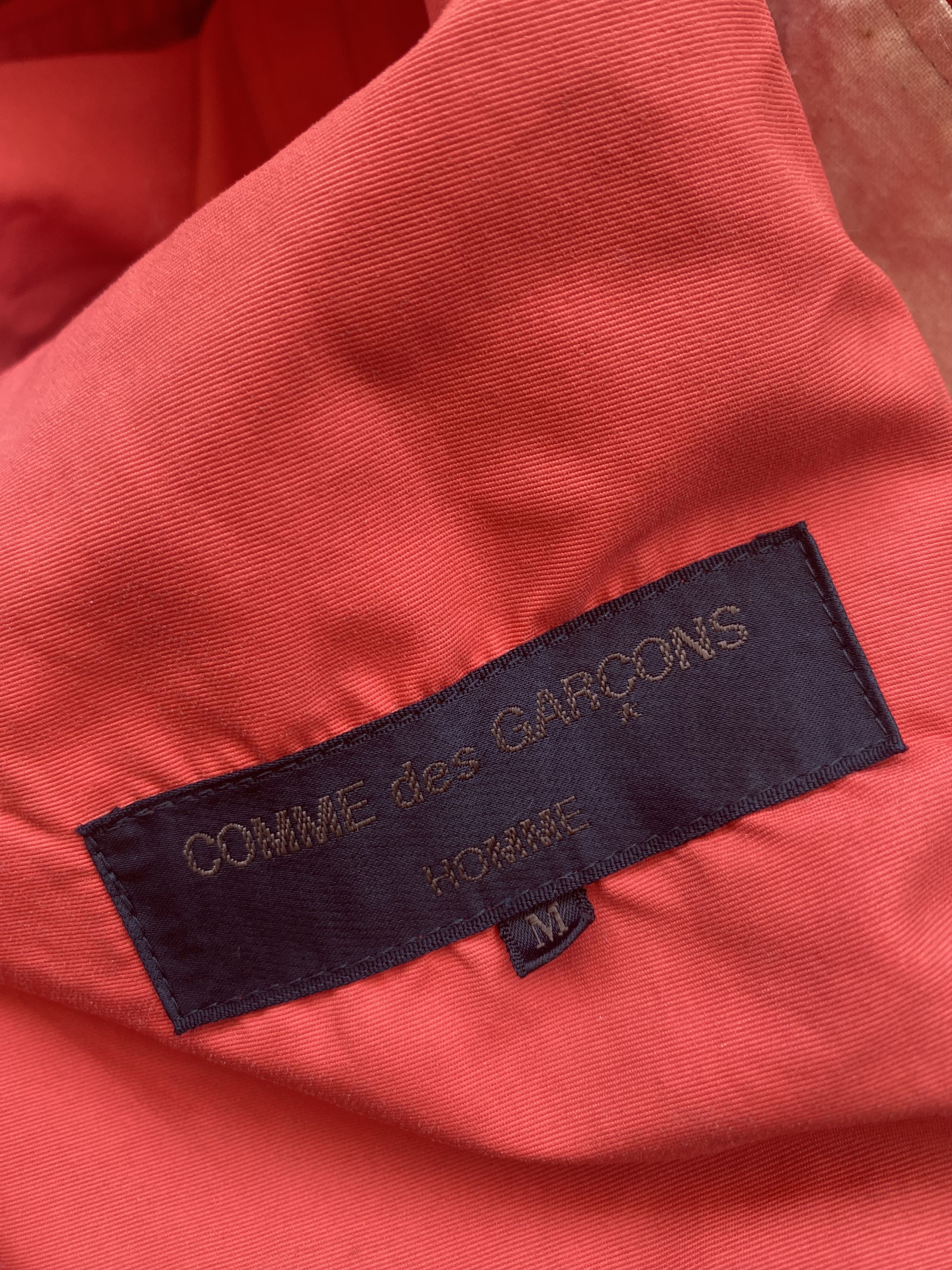 Comme des Garcons Homme AD 1999 Comme Des Garcons Windbreaker Light Jacket Size US M / EU 48-50 / 2 - 3 Thumbnail