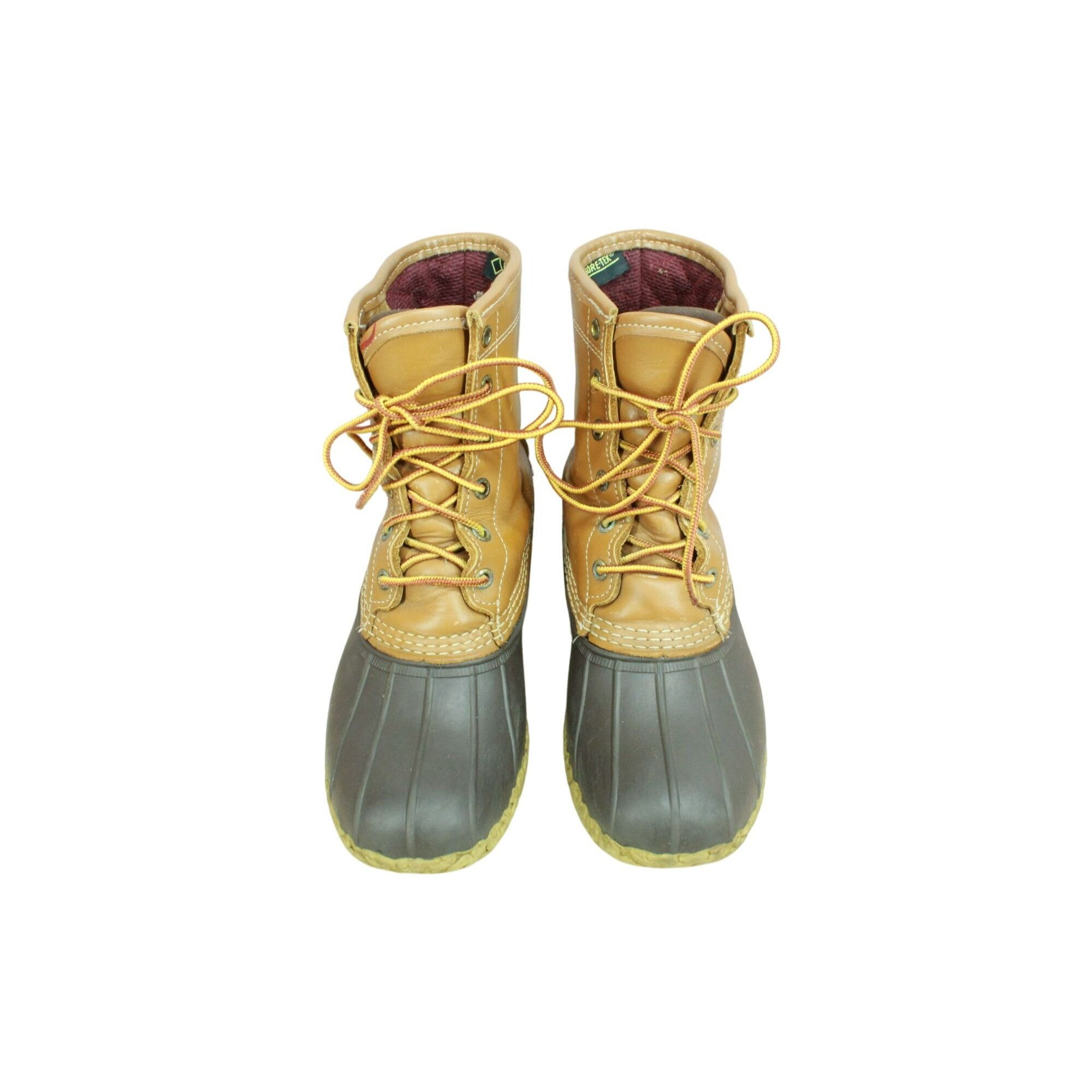 Goretex × L.L. Bean × Leather LL Bean Women's 8" Gore-tex Insulated Ankle Duck Boots Size US 6 / IT 36 - 5 Thumbnail