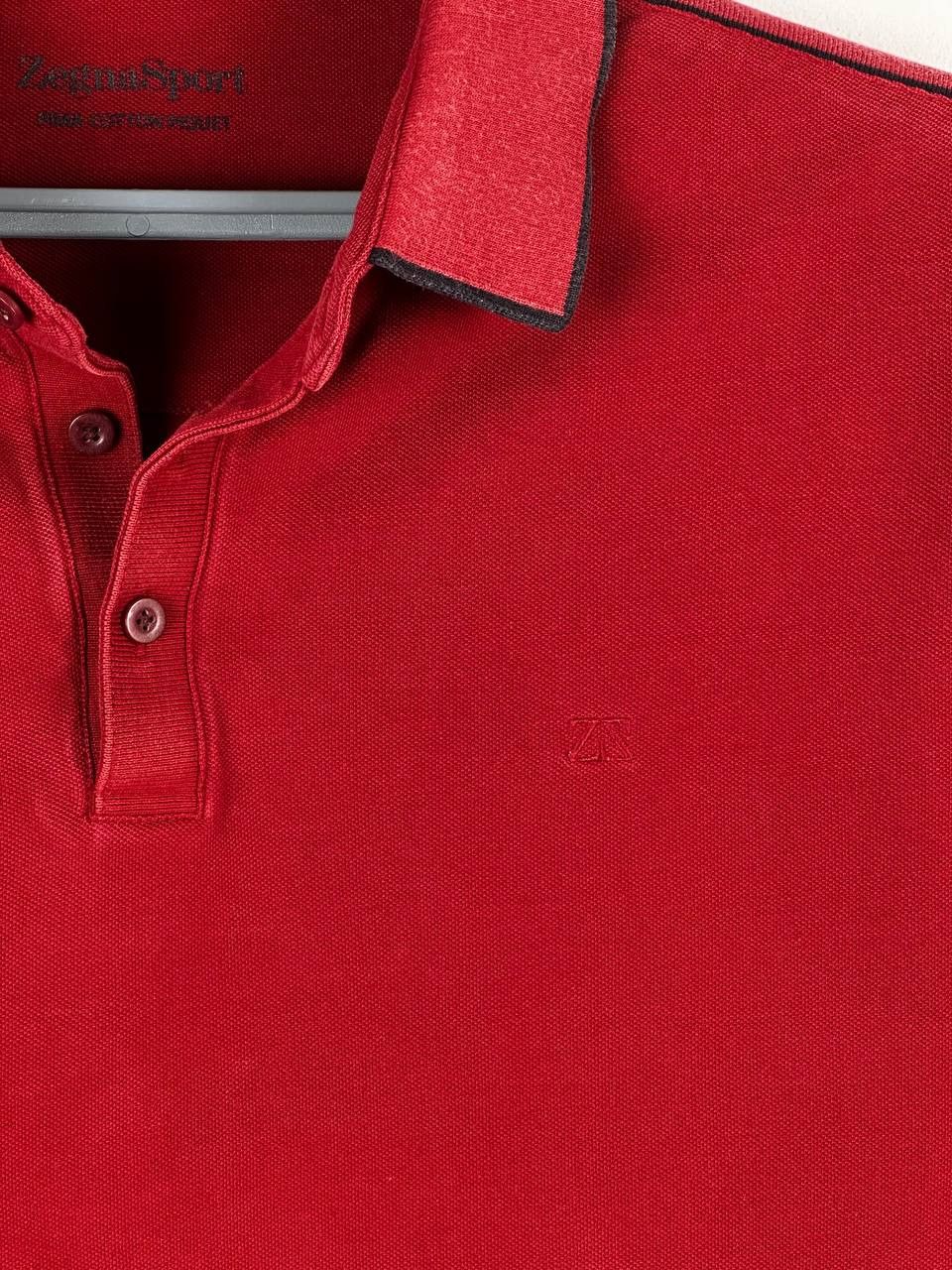 Ermenegildo Zegna Ermenegildo Zegna Sport Long Sleeve Polo Size US L / EU 52-54 / 3 - 4 Thumbnail