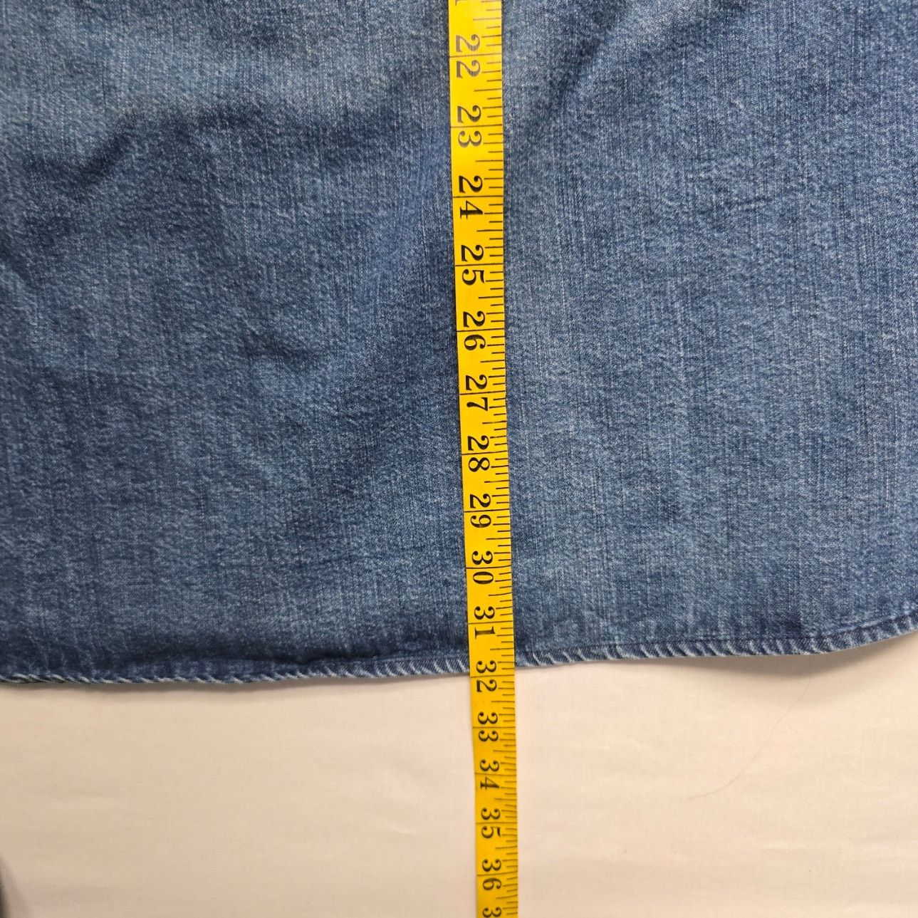 Other Gap Select Denim Shirt Yellow Taxi Cab Patch XL Button Up Size US XL / EU 56 / 4 - 8 Thumbnail