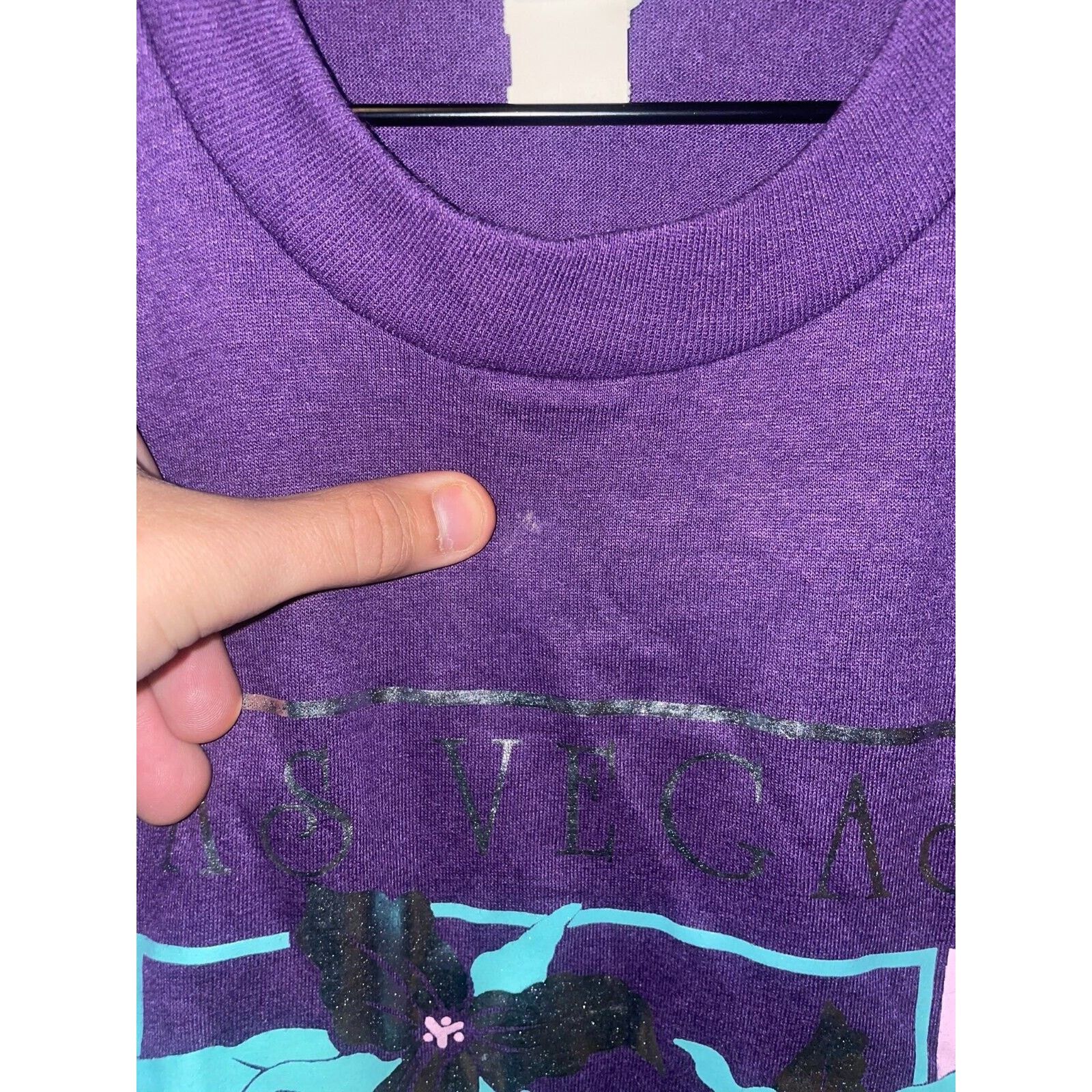 Jerzees Vintage Las Vegas Nevada Shirt Wildflower 90s Tee VTG L Size US L / EU 52-54 / 3 - 7 Thumbnail