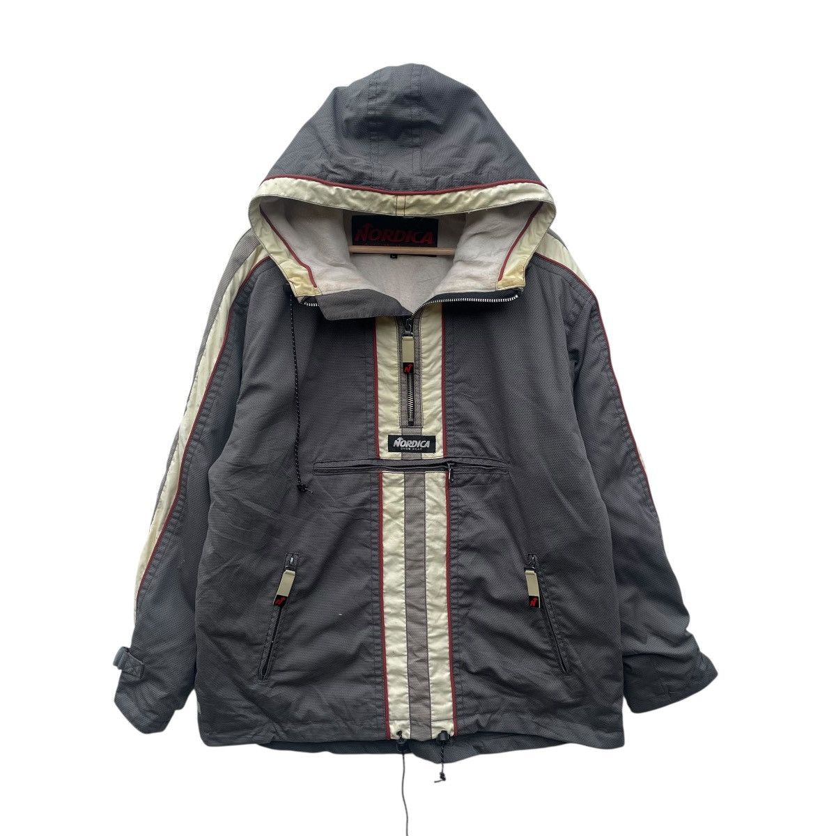 Japanese Brand × Vintage 💥 Vintage Nordica Snow Wear Anorak Size US M / EU 48-50 / 2 - 1 Thumbnail