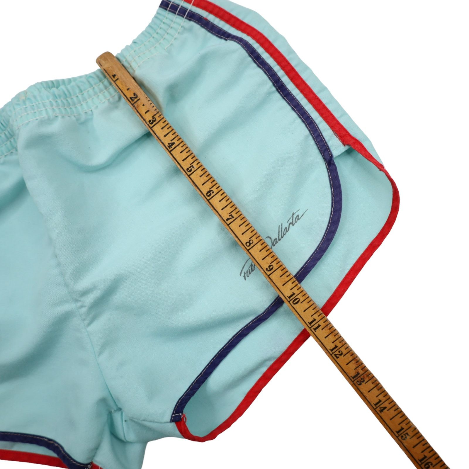 Vintage Vintage Polyester Running Short Shorts Size 28" / US 6 / IT 42 - 6 Thumbnail