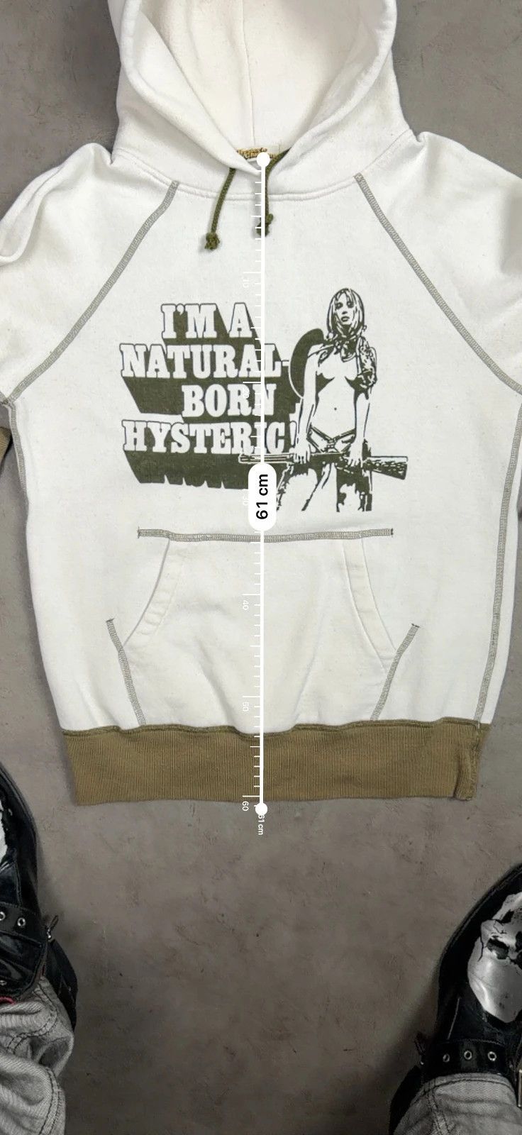 Hysteric Glamour Hysteric Glamour 90’s archive slim fit Y2K hoodie Size US S / EU 44-46 / 1 - 10 Thumbnail