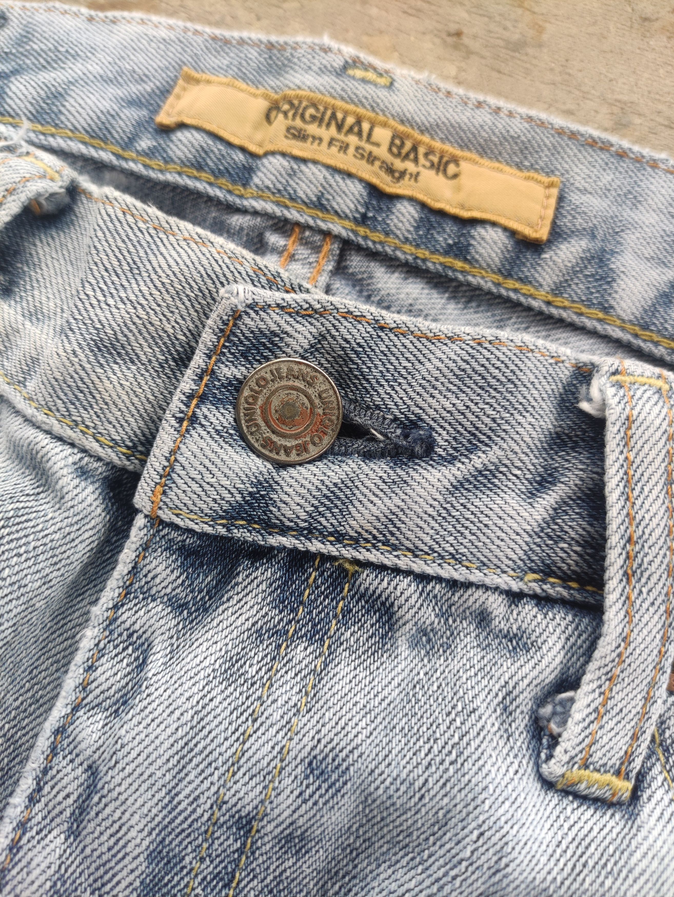 Japanese Brand Vintage Japanese Jean Distressed Faded Denim Size US 32 / EU 48 - 5 Thumbnail