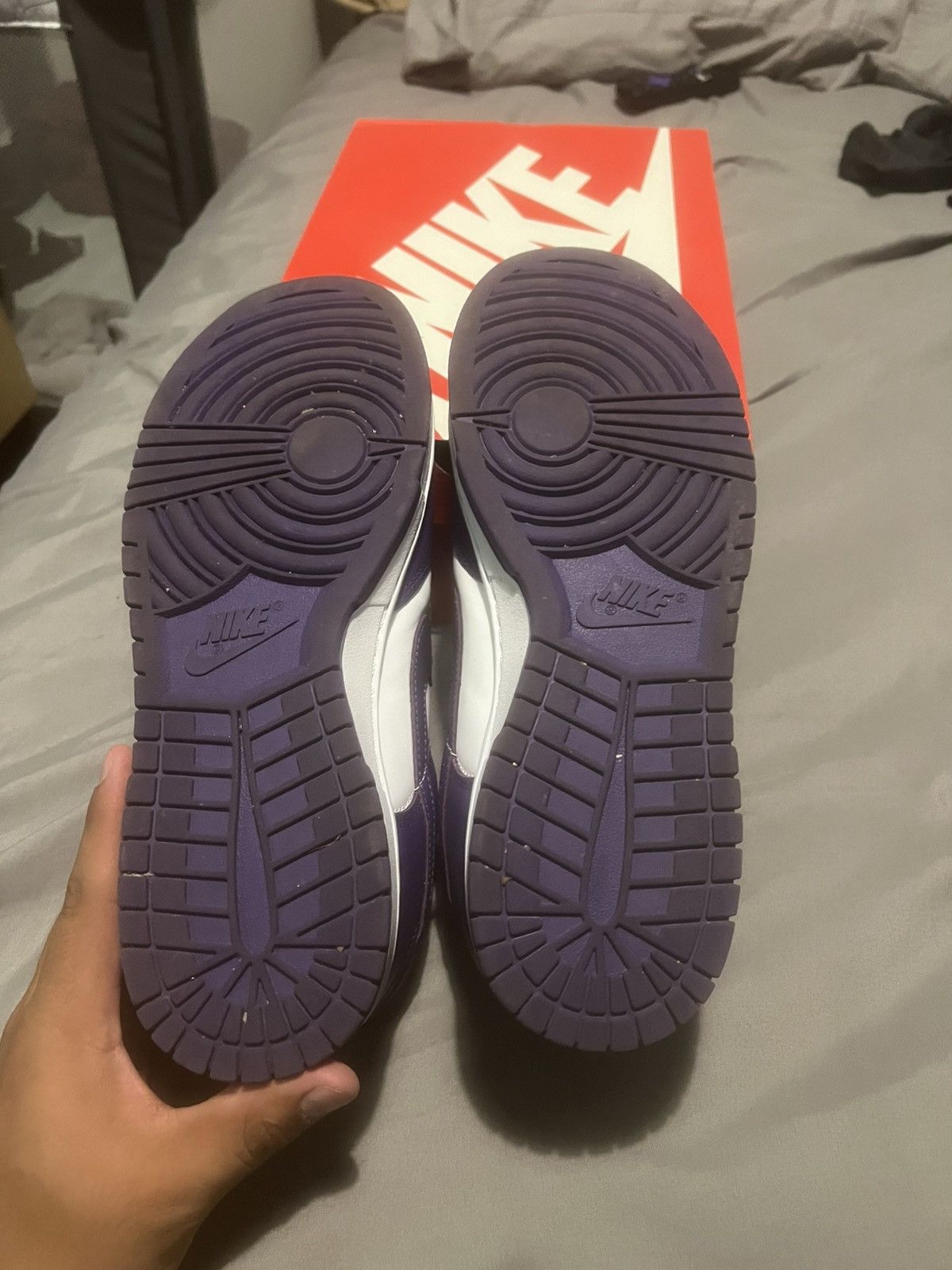 Nike Nike dunk low retro Court Purple Size US 11 / EU 44 - 6 Thumbnail