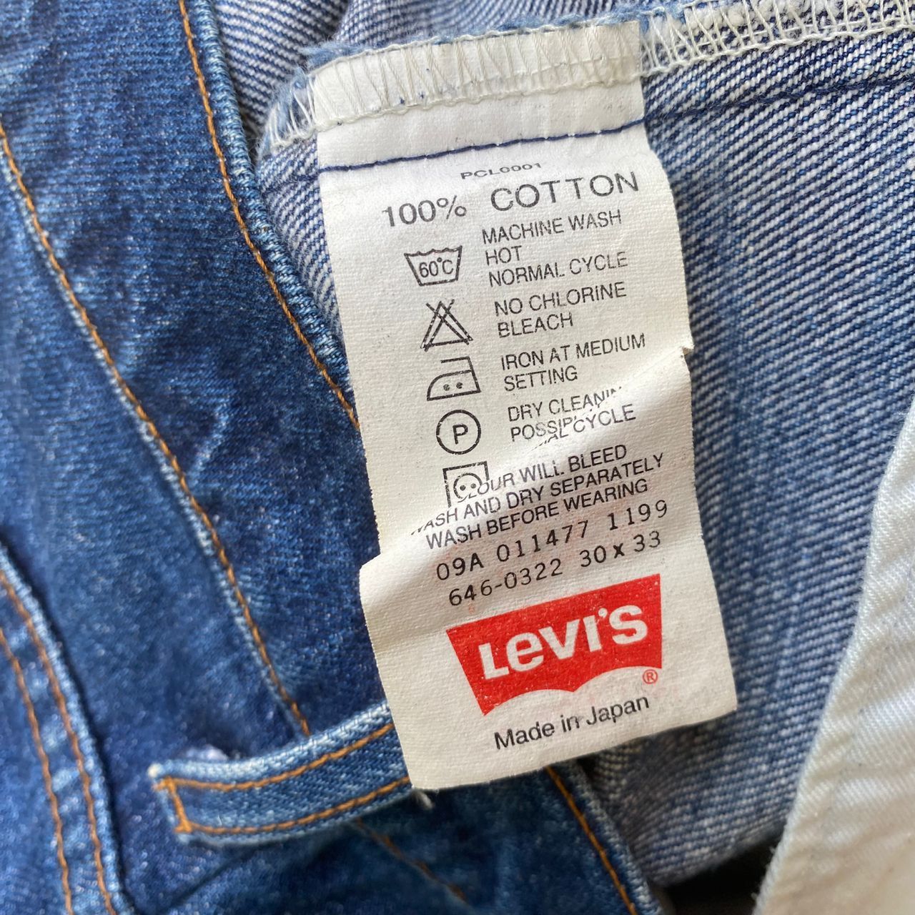 Levi's 💥Bootcut💥Vintage 90s Levis Denim Pants Size US 30 / EU 46 - 25 Thumbnail