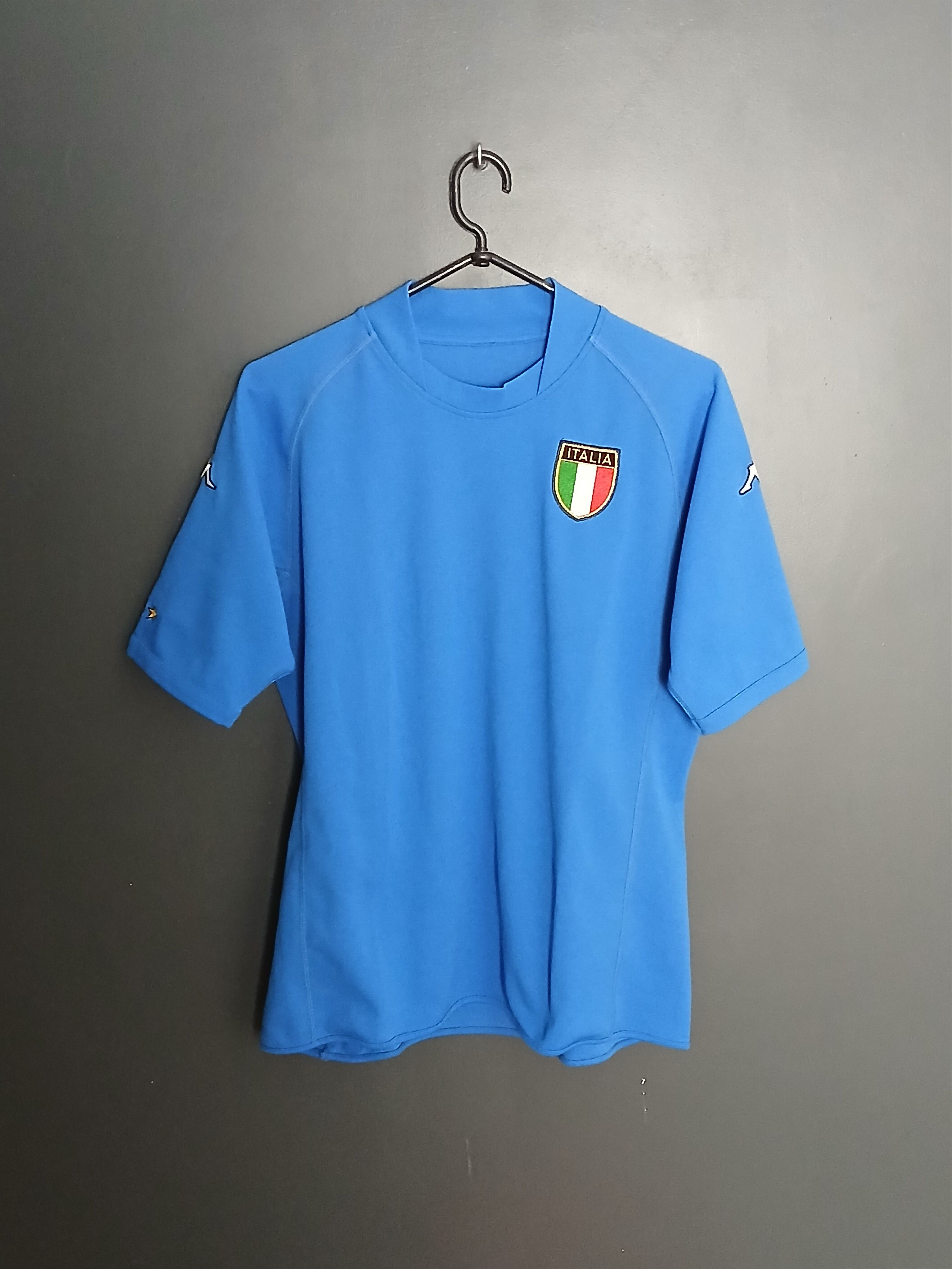 Other Italy National Team 2000/2002 Home Football Jersey T-Shirt Size US L / EU 52-54 / 3 - 1 Thumbnail