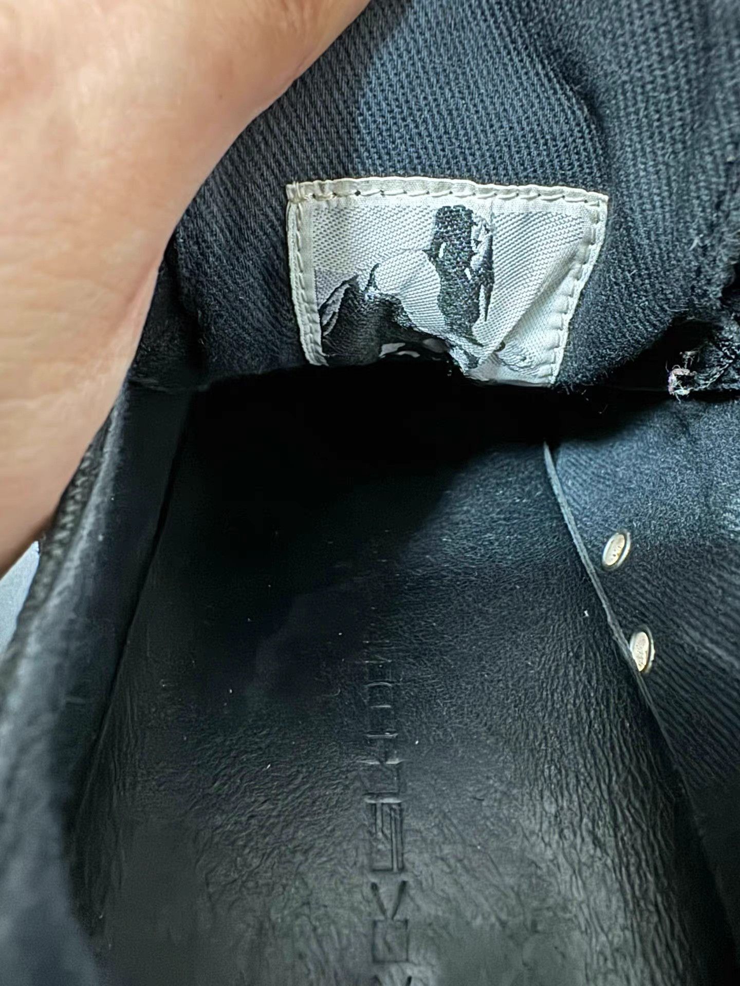 Rick Owens Drkshdw Rick Owens Drkshdw waxed canvas Converse high-top sneakers Size US 6 / EU 39 - 9 Thumbnail