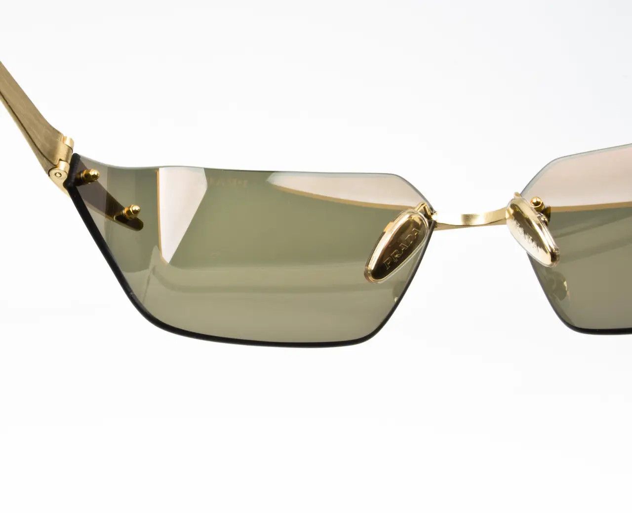 Prada Prada SPR A56 15N-80C Sunglasses Size ONE SIZE - 4 Thumbnail