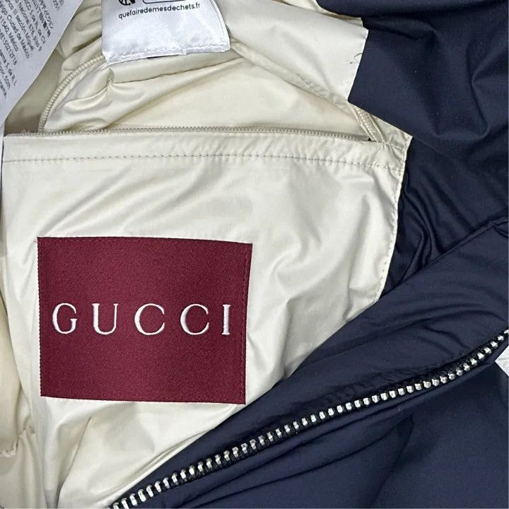 Gucci Gucci FW24 Striped Print Down Jacket-2507 Size US L / EU 52-54 / 3 - 4 Thumbnail