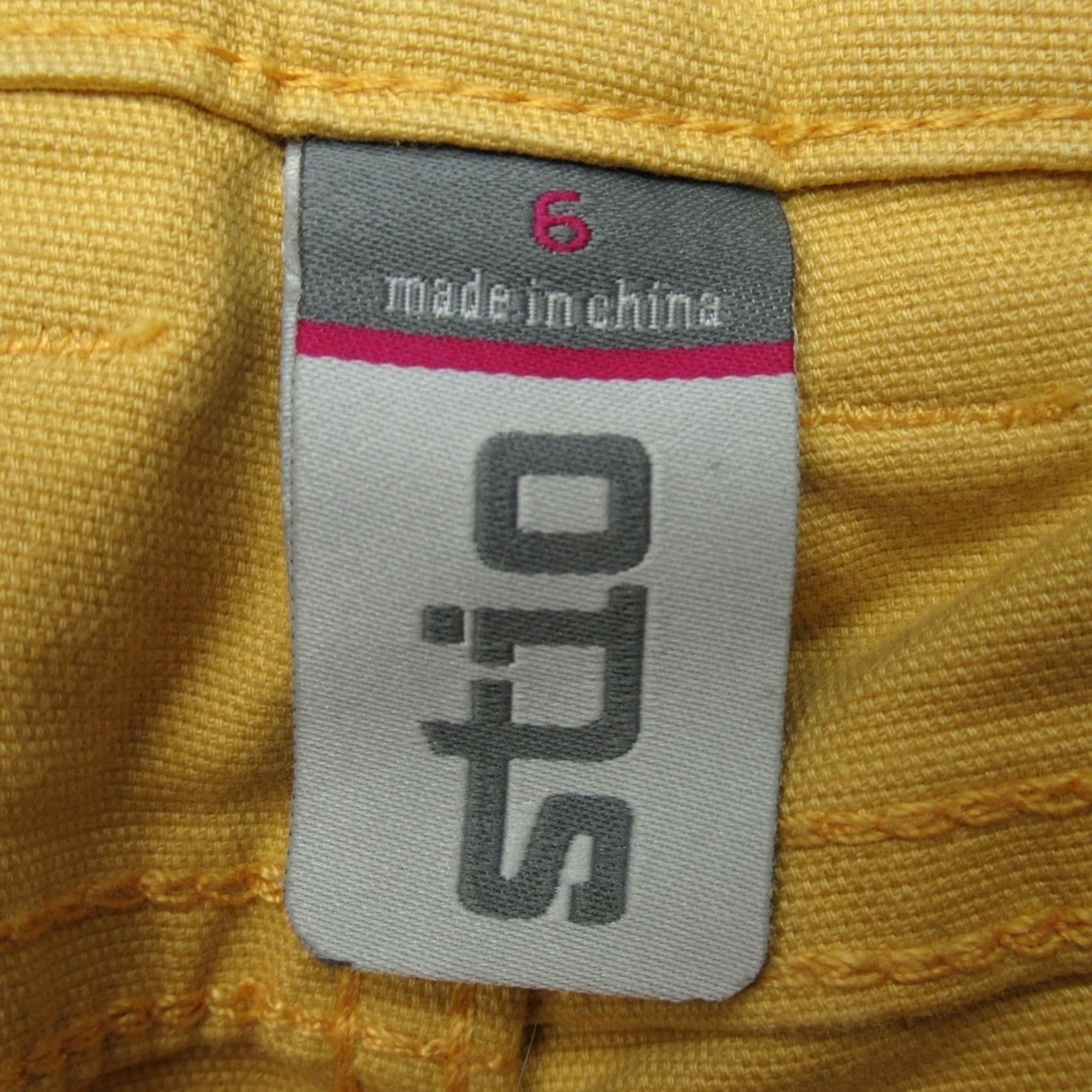 Vintage Stio Pants Womens 6 Yellow Canvas Stretch Straight Leg 30X28 Nylon? Size 28" / US 6 / IT 42 - 4 Thumbnail