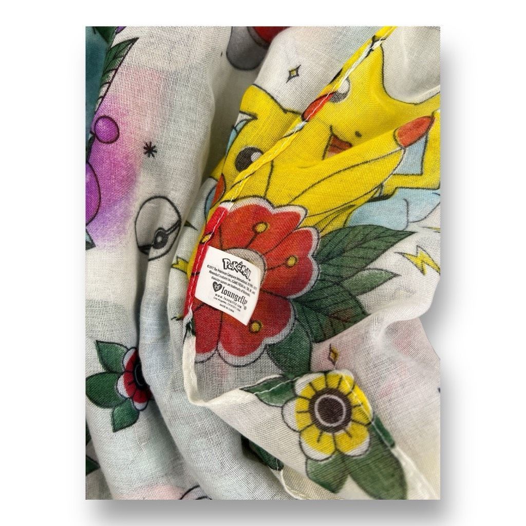 Pokemon Pokémon Loungefly 2017 Lightweight Scarf Size ONE SIZE - 4 Thumbnail