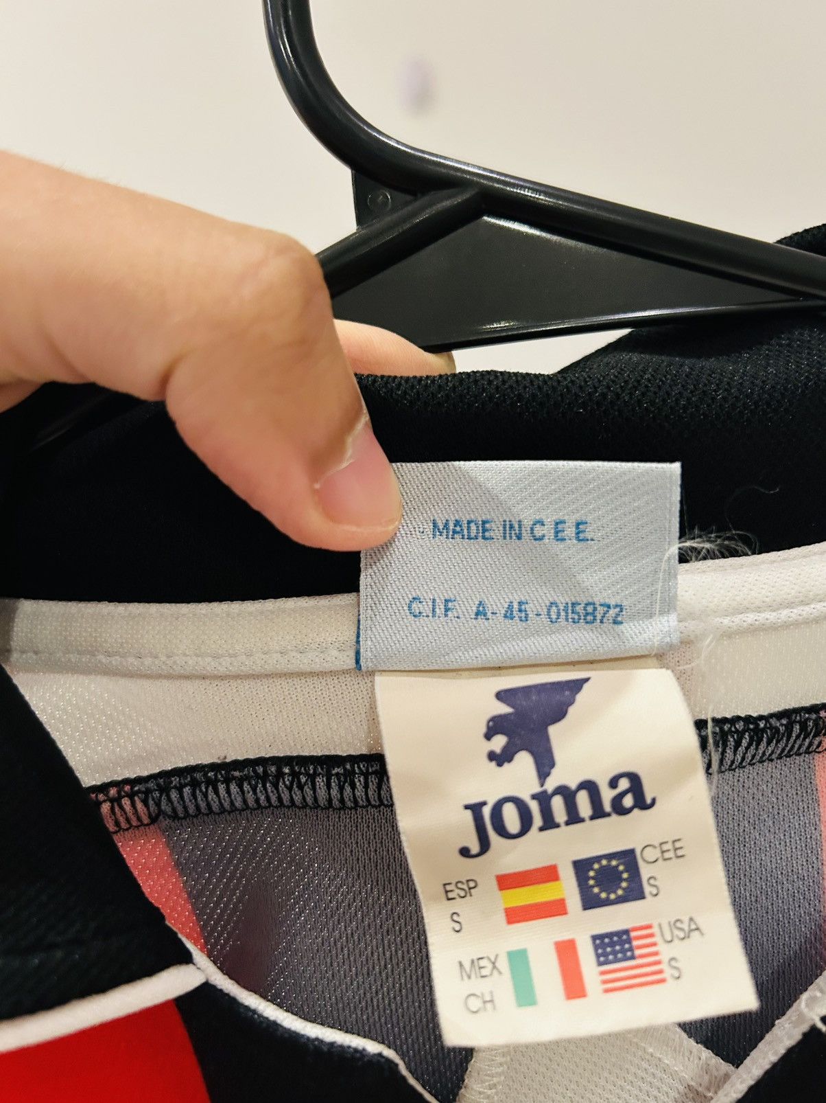 Joma × Vintage Club Deportivo de la Curuna 2001/02 away Size US S / EU 44-46 / 1 - 3 Thumbnail
