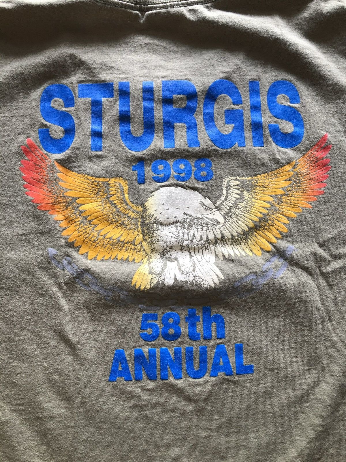 Vintage Vintage 1998 Sturgis T Shirt Size US XXL / EU 58 / 5 - 4 Thumbnail