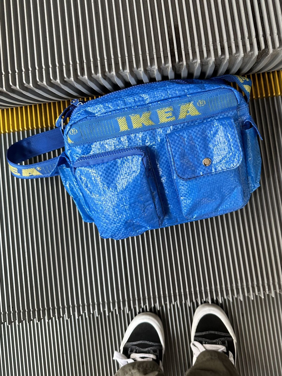 Ikea IKEA Shoulder Bag Custom Reworked Size ONE SIZE - 3 Thumbnail