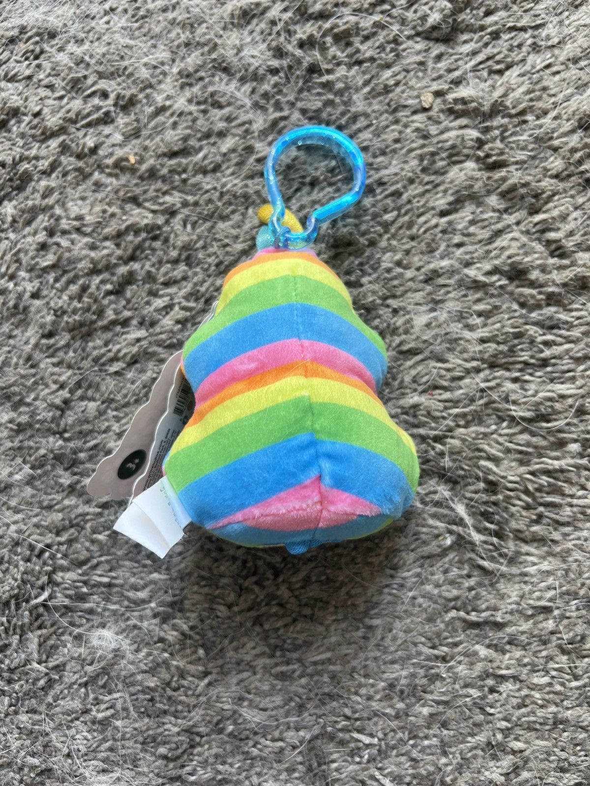 Hypebeast 2020 Poopchi’s Poo Rainbow Plush Keychain Size ONE SIZE - 2 Thumbnail