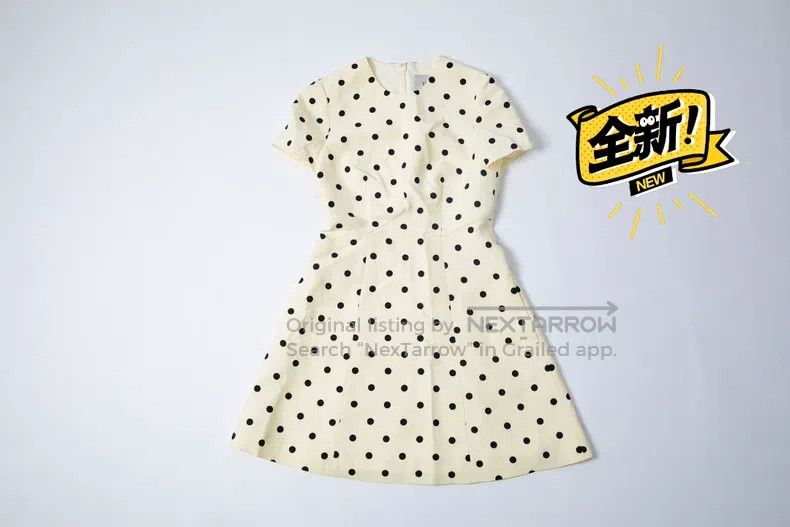 Valentino Valentino polka dot dress Size L / US 10 / IT 46 - 1 Thumbnail