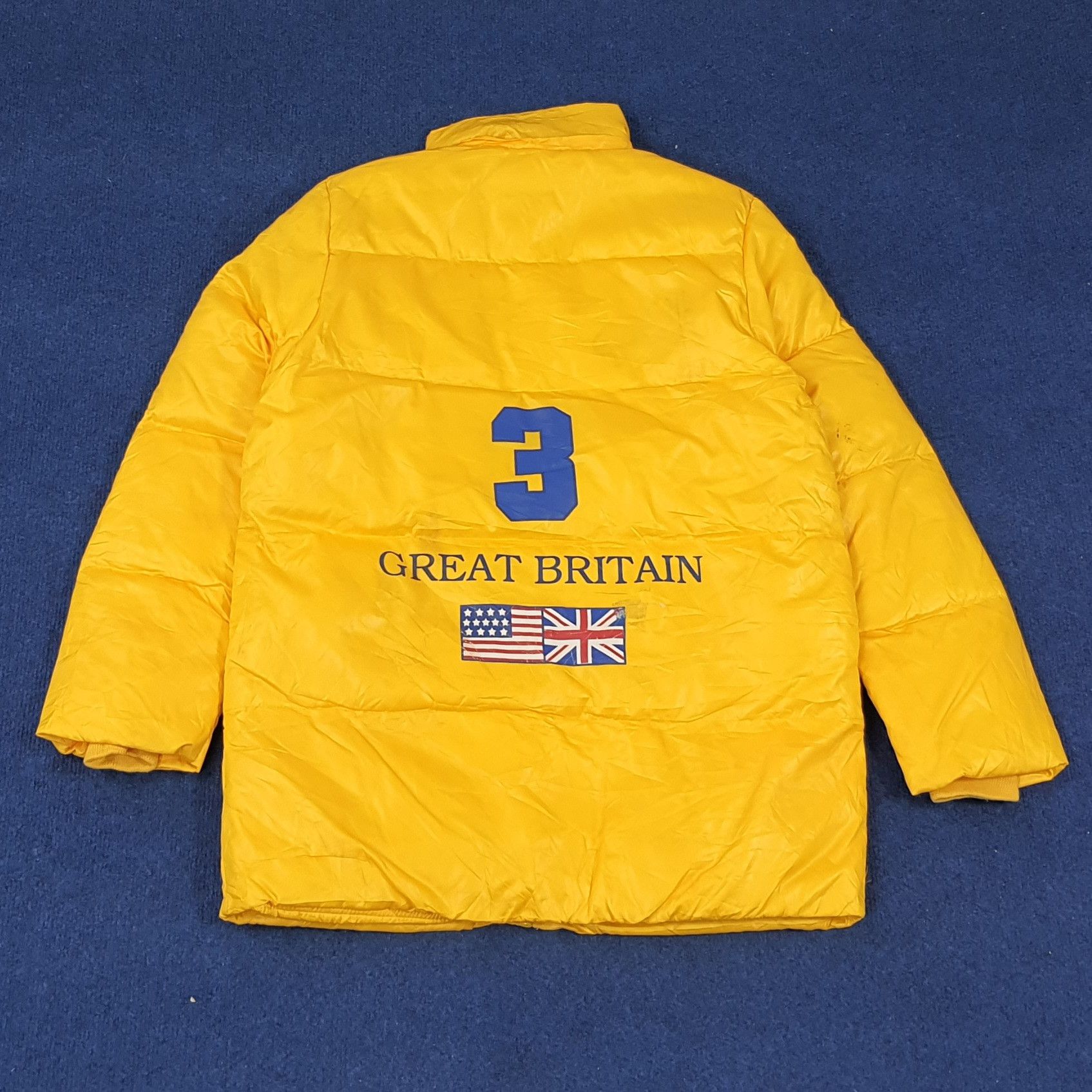 Polo Ralph Lauren × Vintage Vintage POLO by Ralph Lauren Great Britain Puffer Jacket Size US S / EU 44-46 / 1 - 1 Thumbnail