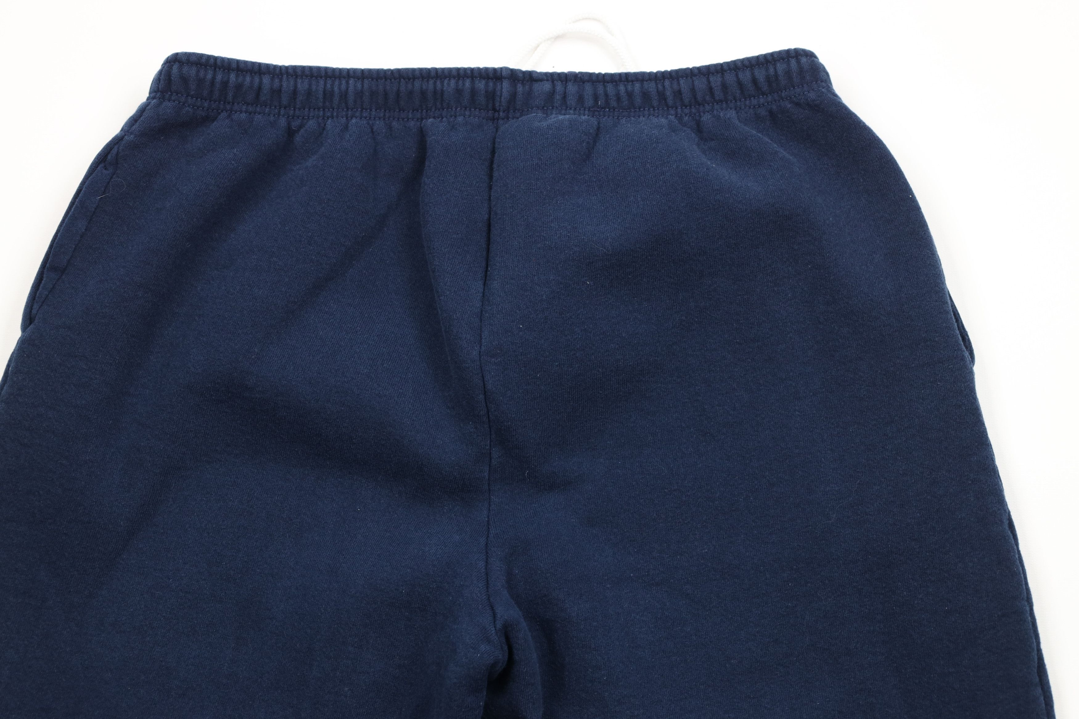 Vintage Vintage 90s Streetwear Heavyweight Sweatpants Joggers Navy Size US 36 / EU 52 - 9 Thumbnail