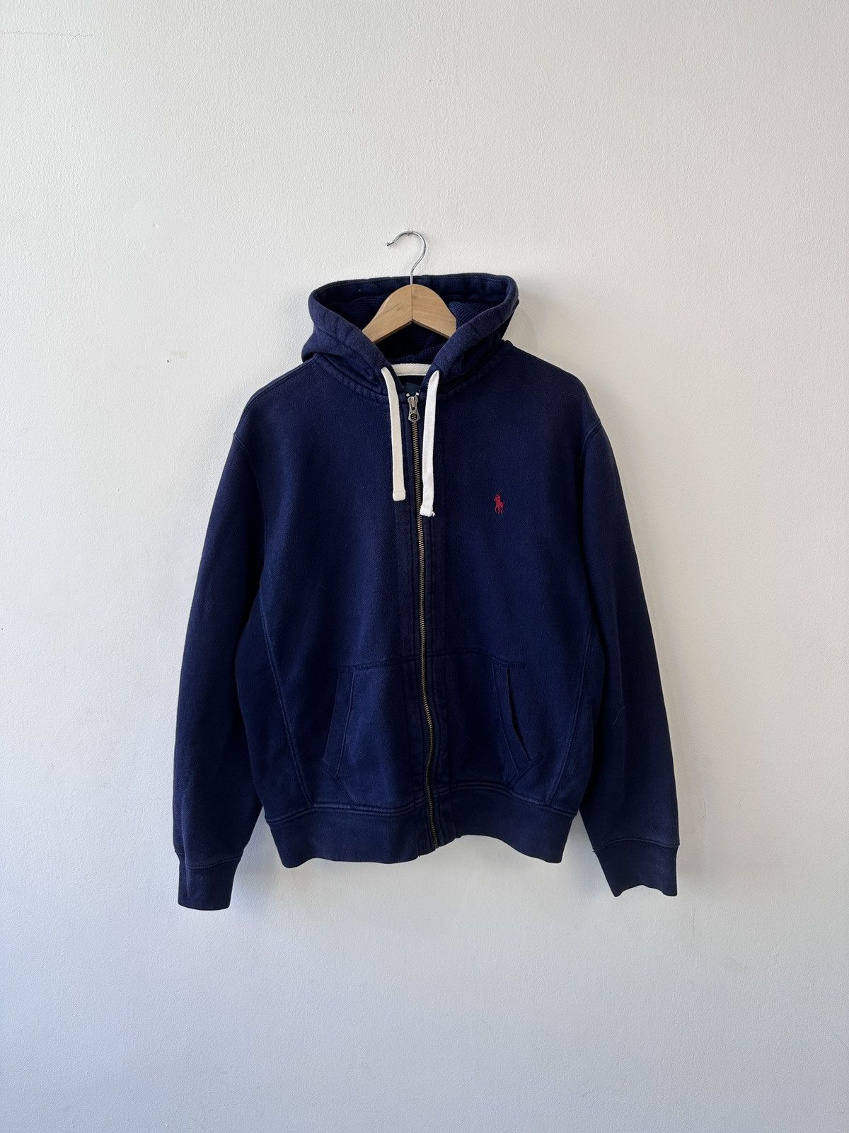 Polo Ralph Lauren Polo Ralph Lauren Full Zip Hoodie Pony Large Waffle Lined Size US L / EU 52-54 / 3 - 1 Thumbnail