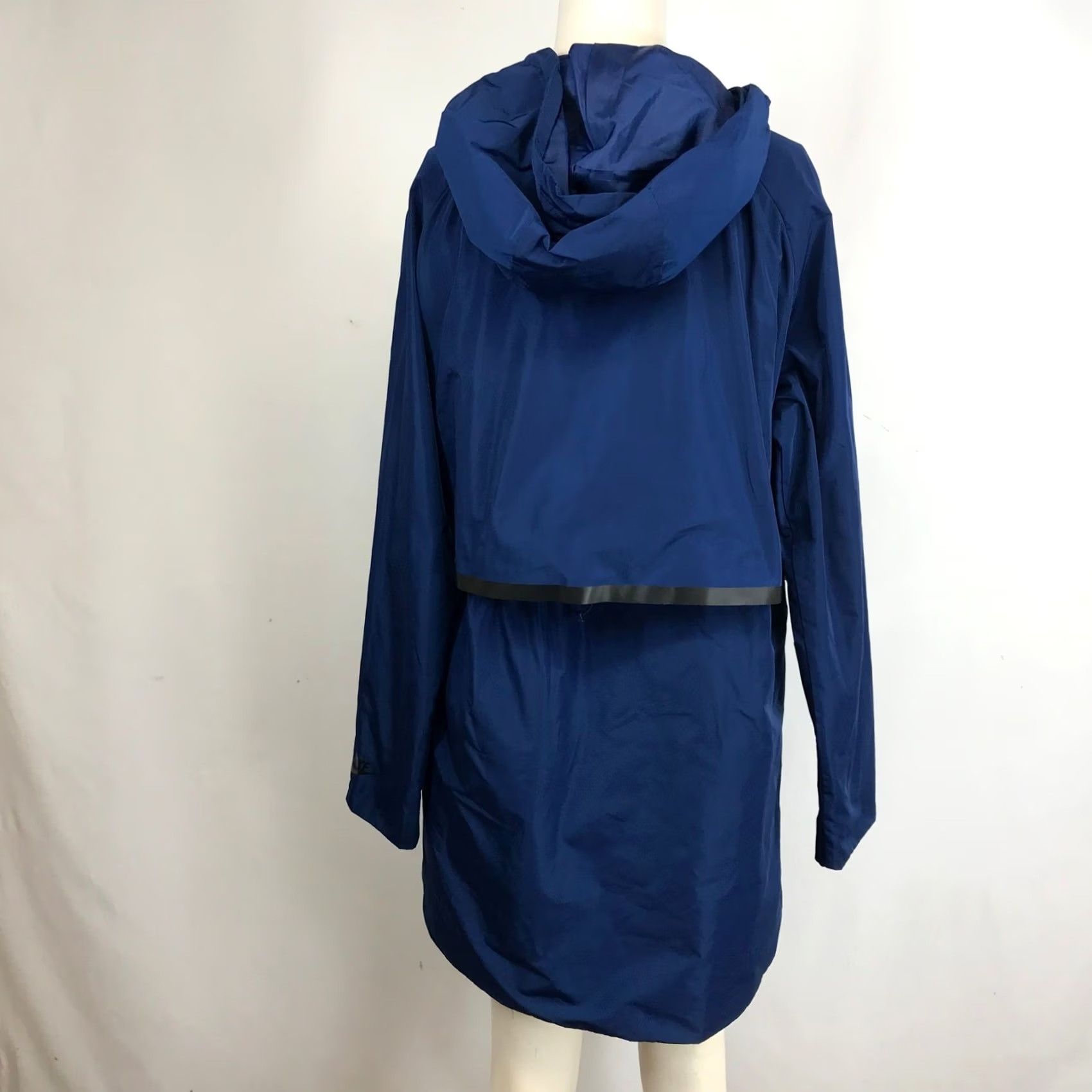 Nike Nike Windrunner Hooded Jacket Parka Navy Blue M Women's Activewear Windbreaker Zip Size M / US 6-8 / IT 42-44 - 5 Thumbnail