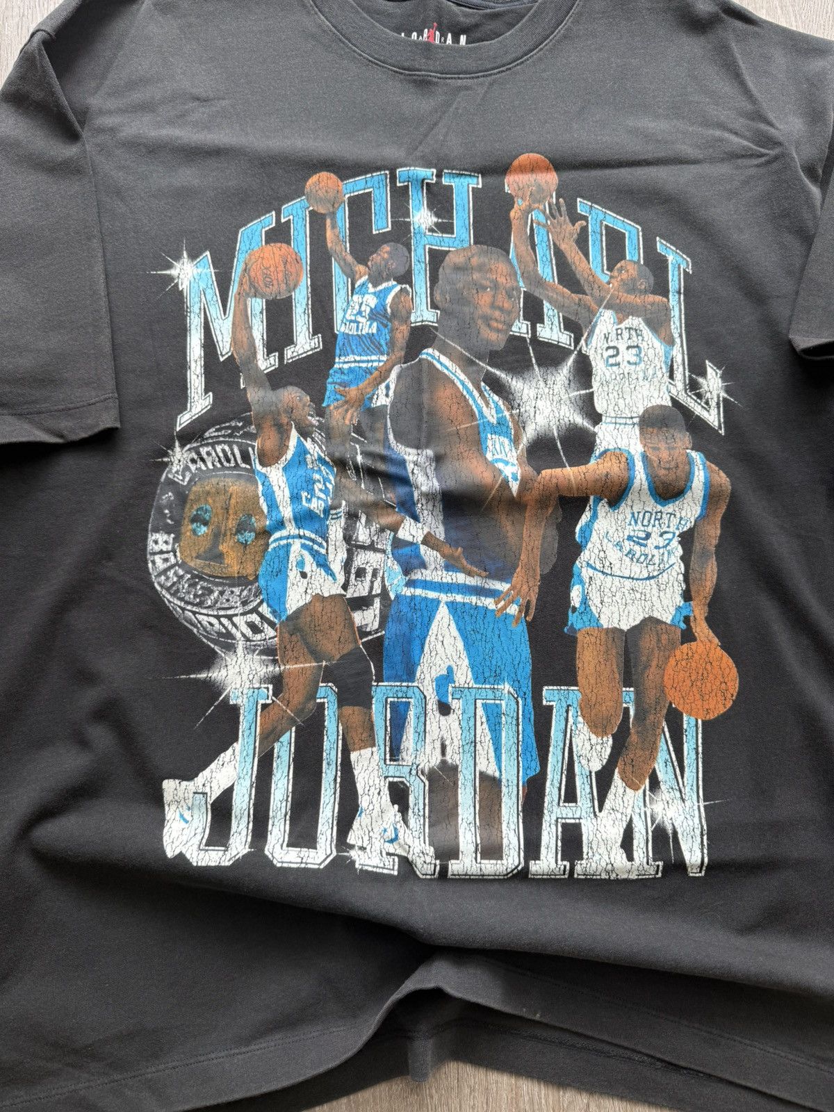 Jordan Brand Vintage Jordan UNC tee Size US L / EU 52-54 / 3 - 5 Thumbnail