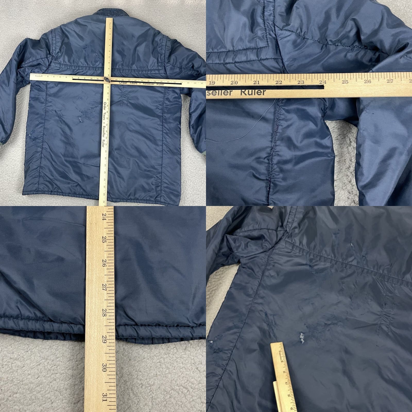 Vintage VINTAGE Oakbrook Sportswear Jacket Men 46 Blue Full Zip Bomber 1960s 1950s Vtg Size US S / EU 44-46 / 1 - 8 Thumbnail