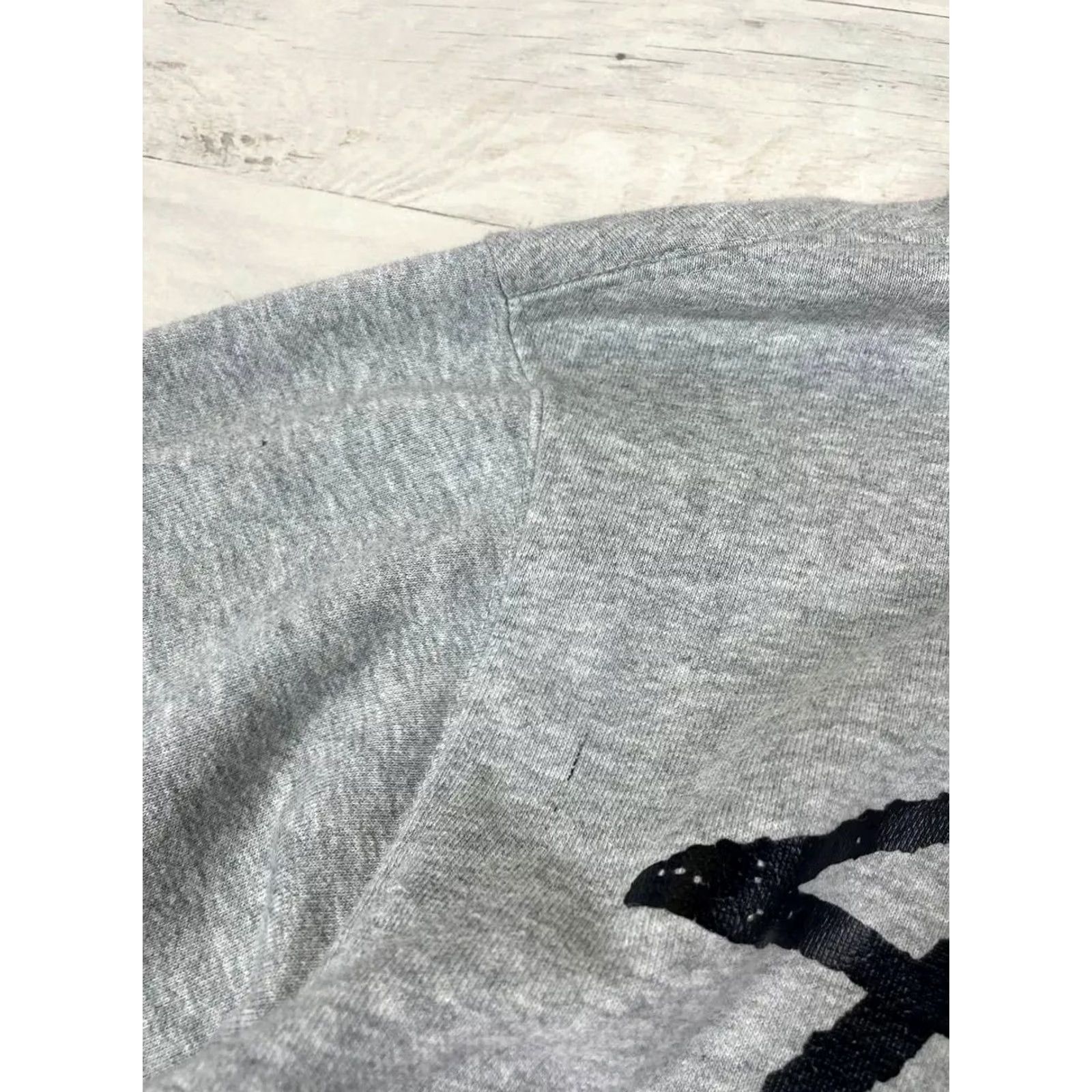 Logo 7 VINTAGE Stussy Hoodie Gray S Men Skateboarding Big Logo Dice Size US S / EU 44-46 / 1 - 5 Thumbnail