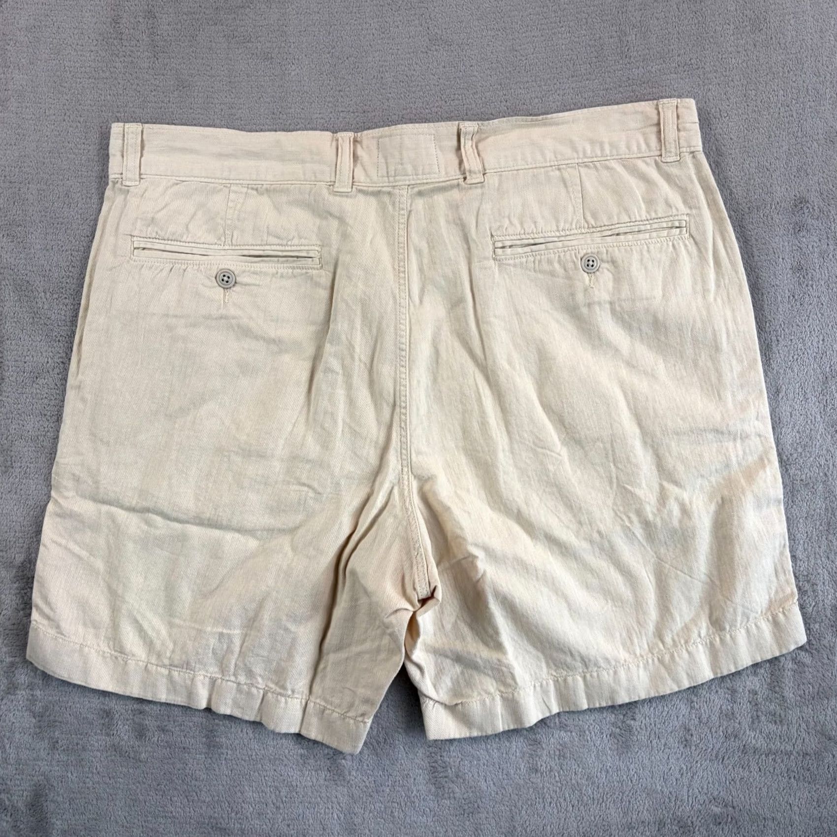Todd Snyder Todd Snyder Chino Shorts Men 36 Beige Sand Dollar Line Blend NWT 48 Size US 36 / EU 52 - 4 Thumbnail