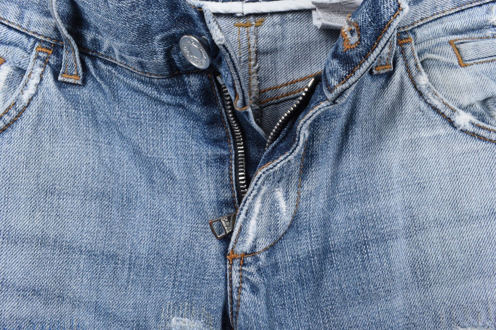 Dolce & Gabbana Dolce Gabbana Men Jeans Distressed Size IT52/L, S1986 Size US 36 / EU 52 - 4 Thumbnail