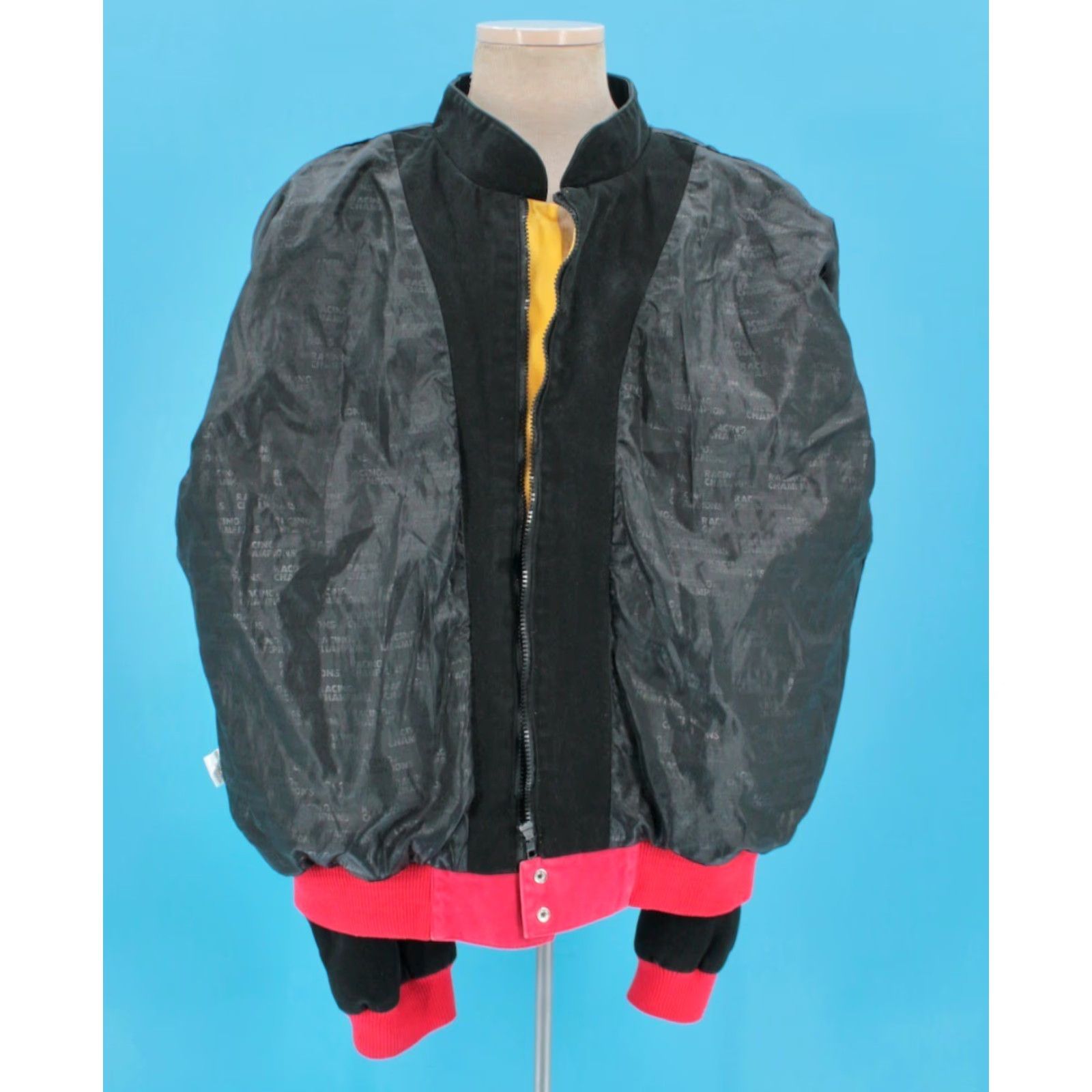 Vintage Racing Champions Apparel Mens VTG Yellow Ward Burton Nascar Racing Champions Apparel Jacket 2XL Cat Size US XXL / EU 58 / 5 - 7 Thumbnail