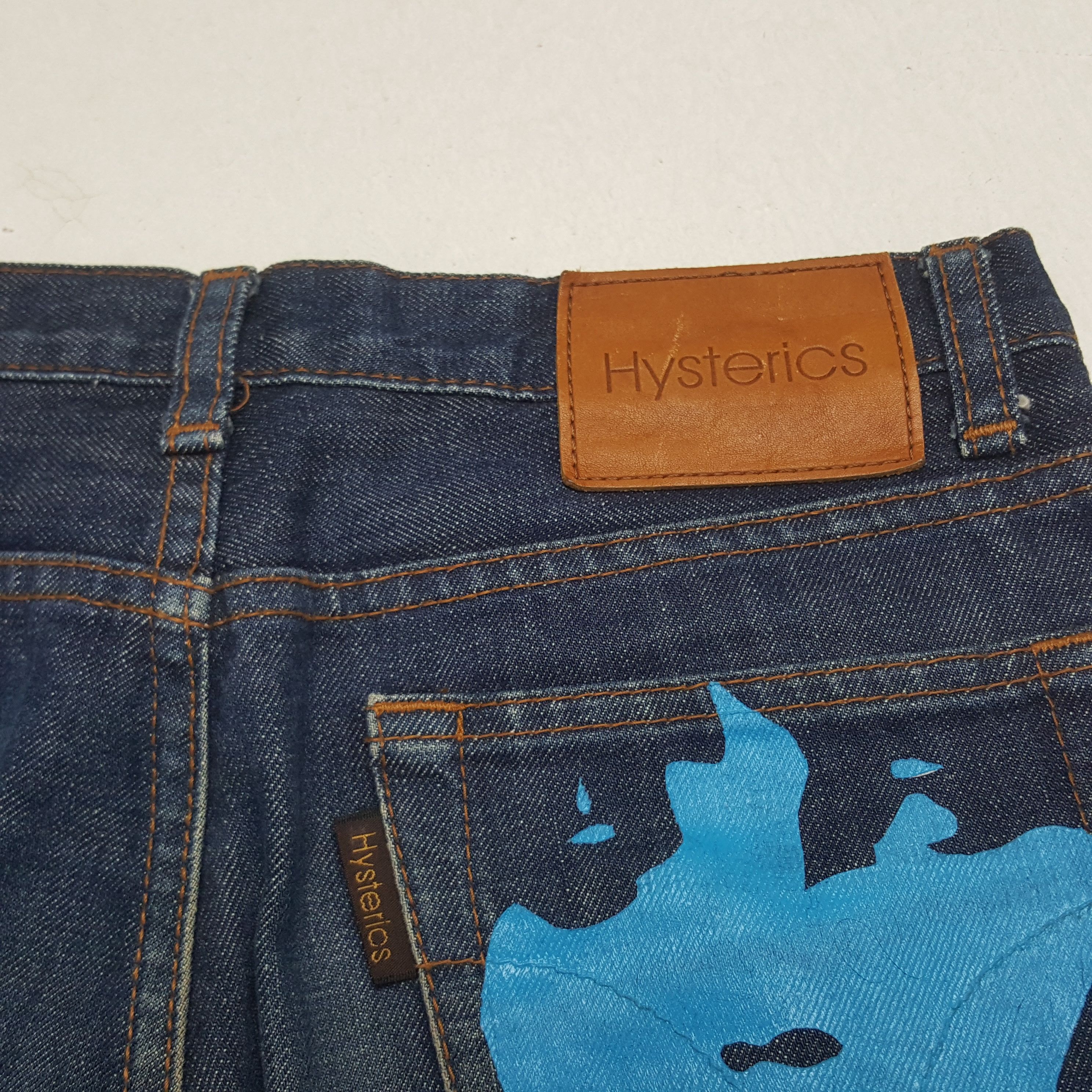 Hysteric Glamour × Japanese Brand × Vintage Vintage Hysteric Glamour Japan Custom Logo Jeans Size US 28 / EU 44 - 15 Thumbnail