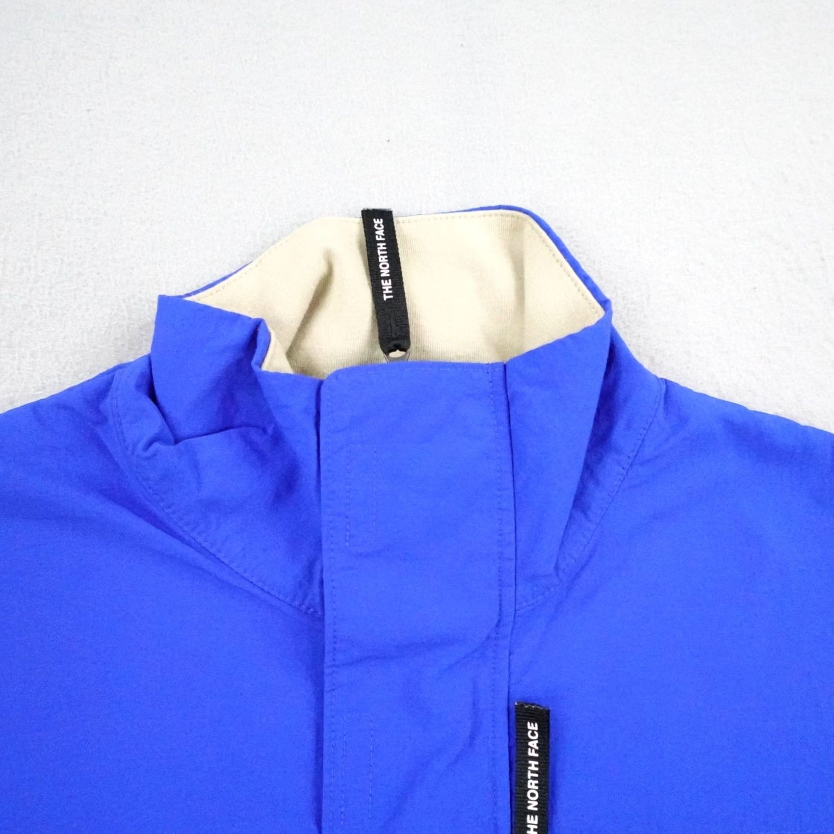 The North Face North Face Jacket Mens S Blue Beige 1/4 Zip Pullover Windbreaker Anorak Coat Size US S / EU 44-46 / 1 - 2 Thumbnail