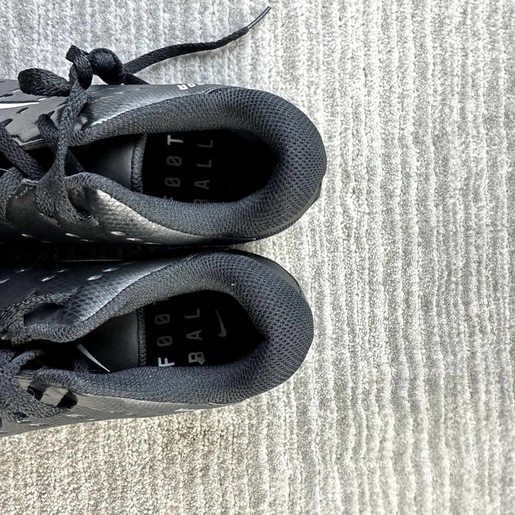 Nike Nike Vapor Untouchable Speed 3 Varsity TD Football Cleats Mens Size 8 Black Size US 8 / EU 41 - 4 Thumbnail