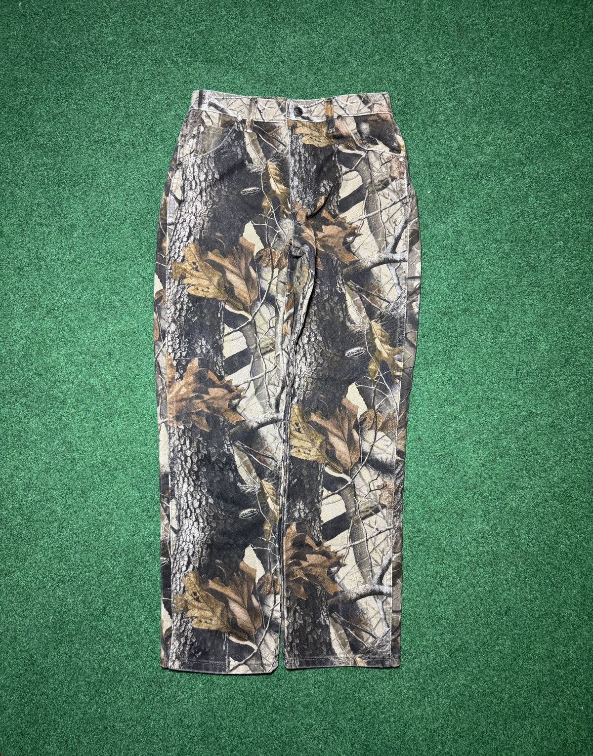 Realtree Y2K Wrangler Pro Gear Realtree Camo Hip Hop Grunge Pants Size US 28 / EU 44 - 1 Thumbnail