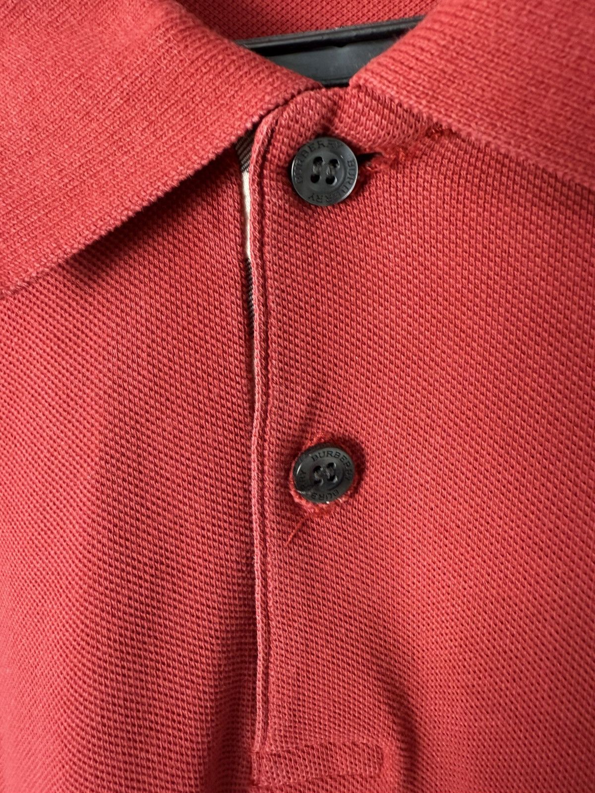 Burberry Vintage Burberry Polo T-shirt Logo Size US XL / EU 56 / 4 - 13 Thumbnail