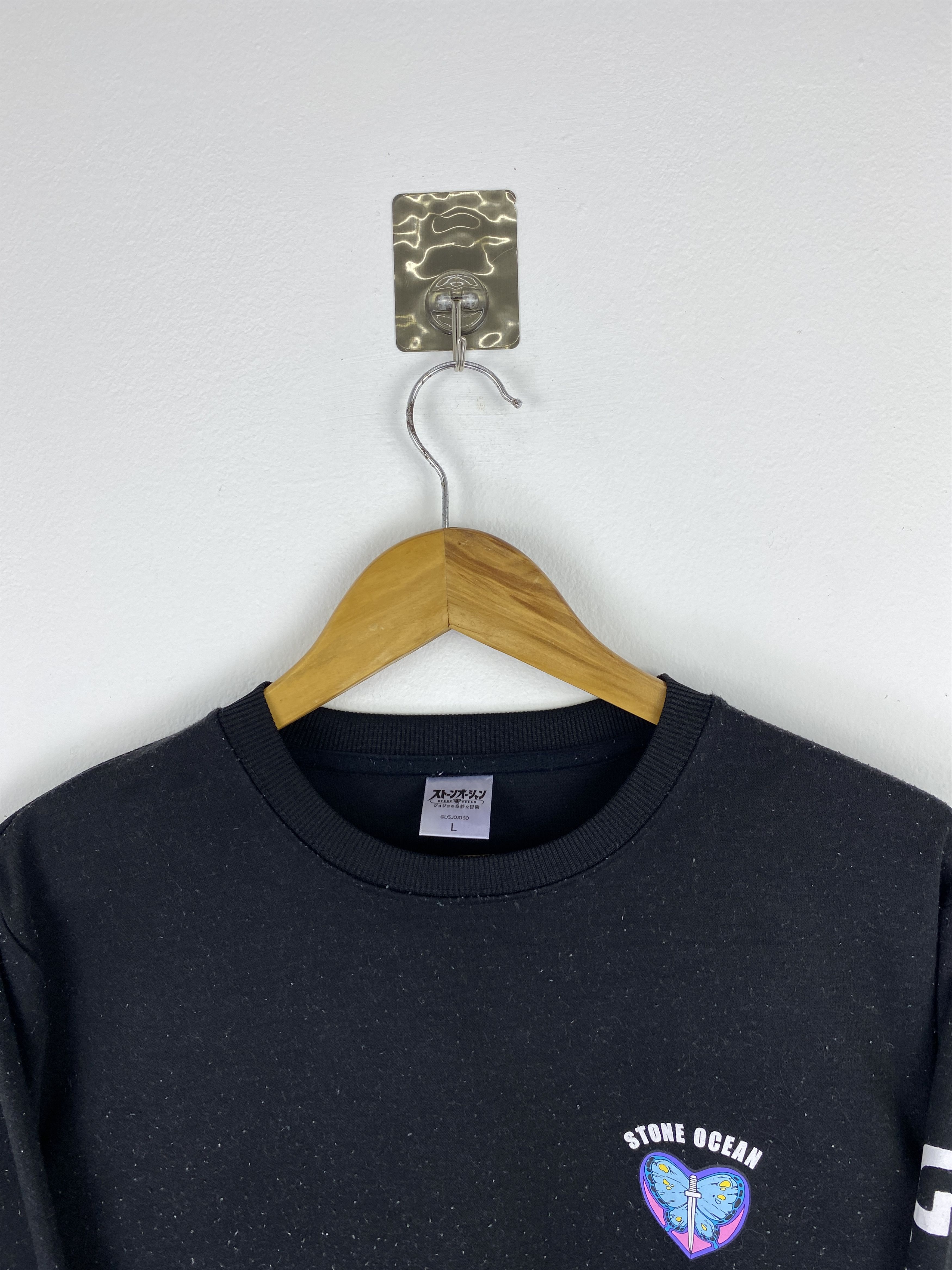Anime Vintage JoJo Bizarre Backhit Crewneck Sweatshirt SH0469 Size US L / EU 52-54 / 3 - 6 Thumbnail