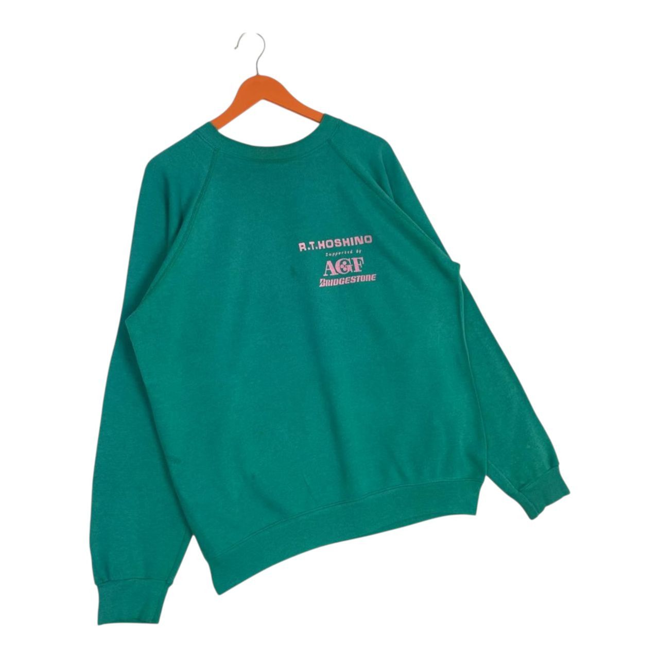 Vintage Vintage Hoshino Racing Team Bridgestone Printed Sweatshirt Size US L / EU 52-54 / 3 - 4 Thumbnail