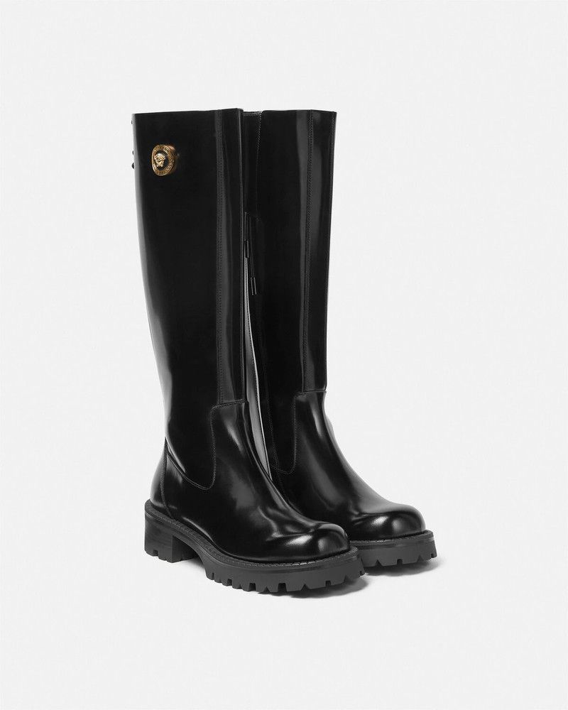 Versace o1y0226 Boots in Black Size US 5 / IT 35 - 2 Thumbnail