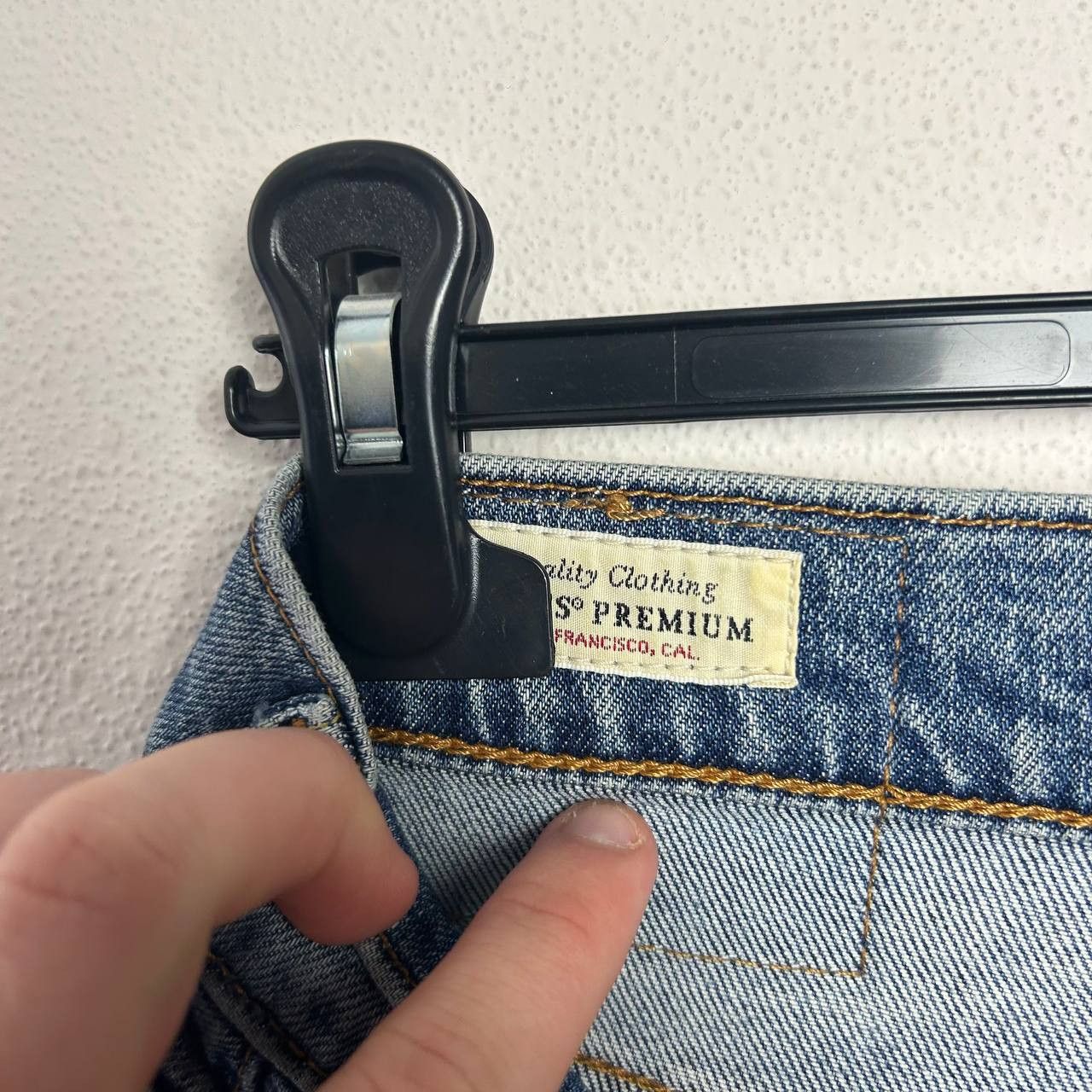 Levi's Vintage Clothing Vintage Levis 512 Blue Denim USA streetwear jeans Size US 32 / EU 48 - 12 Thumbnail