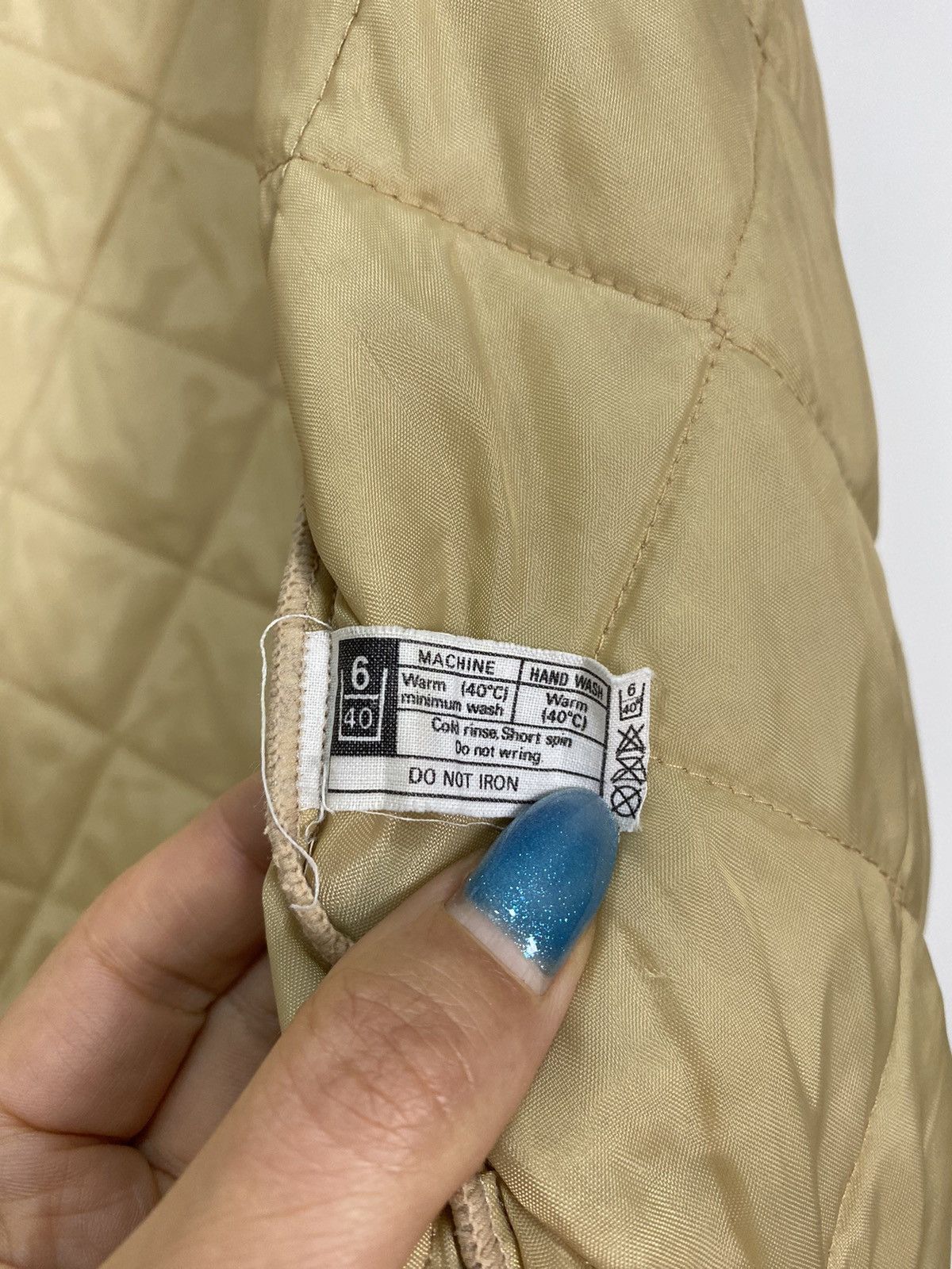 Vintage Husky of Tostock England 42R Women’s Quilted Vest Jacket Top Size L / US 10 / IT 46 - 5 Thumbnail