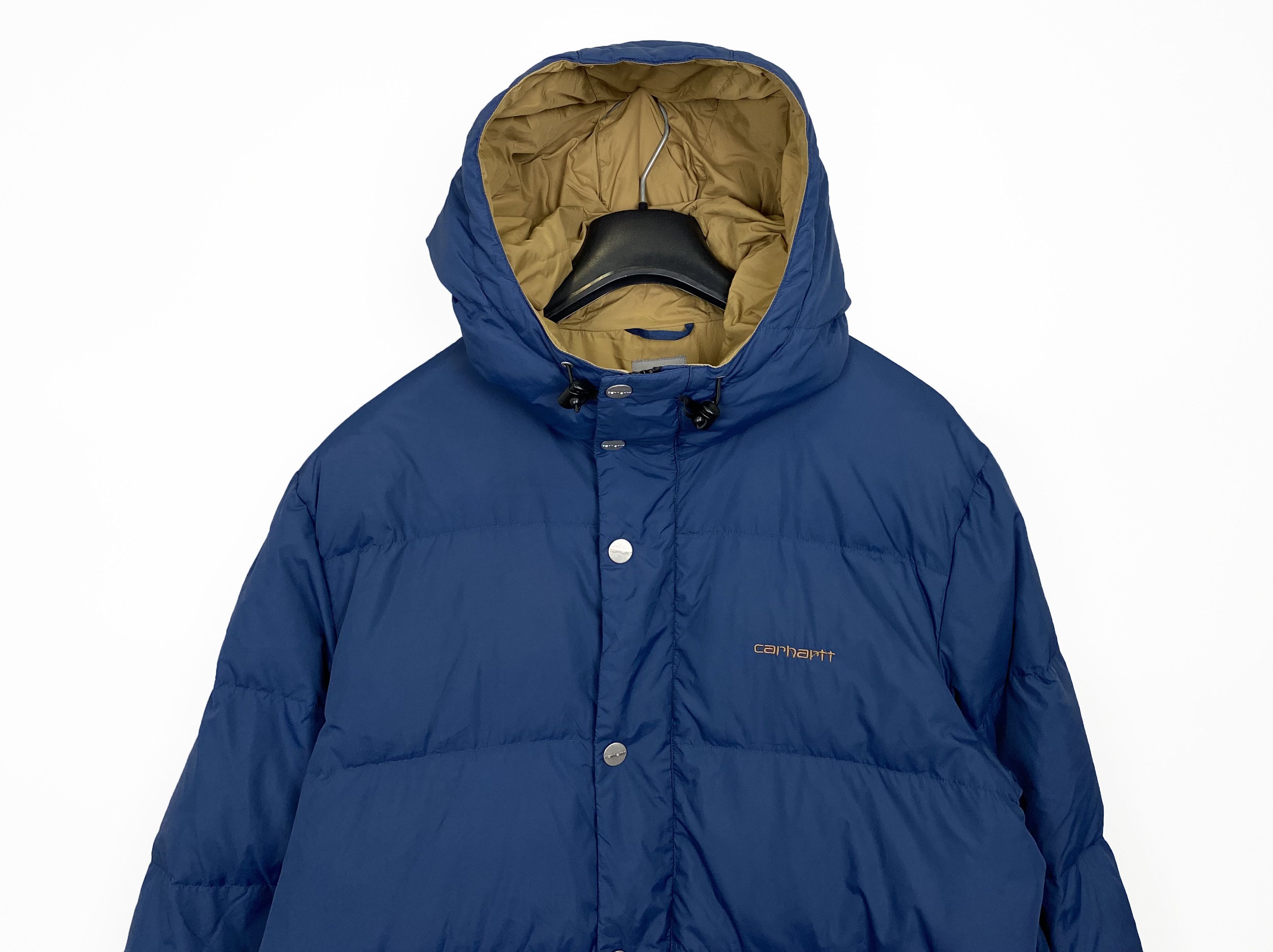 Carhartt Raleigh Puffer Down Blue Jacket