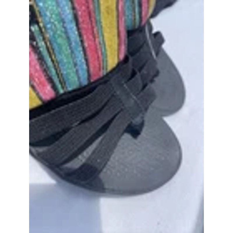 Other Bzees Smile Women's Size 9M Shoes Multicolor Bow Open Toe Size US 9 / IT 39 - 6 Thumbnail