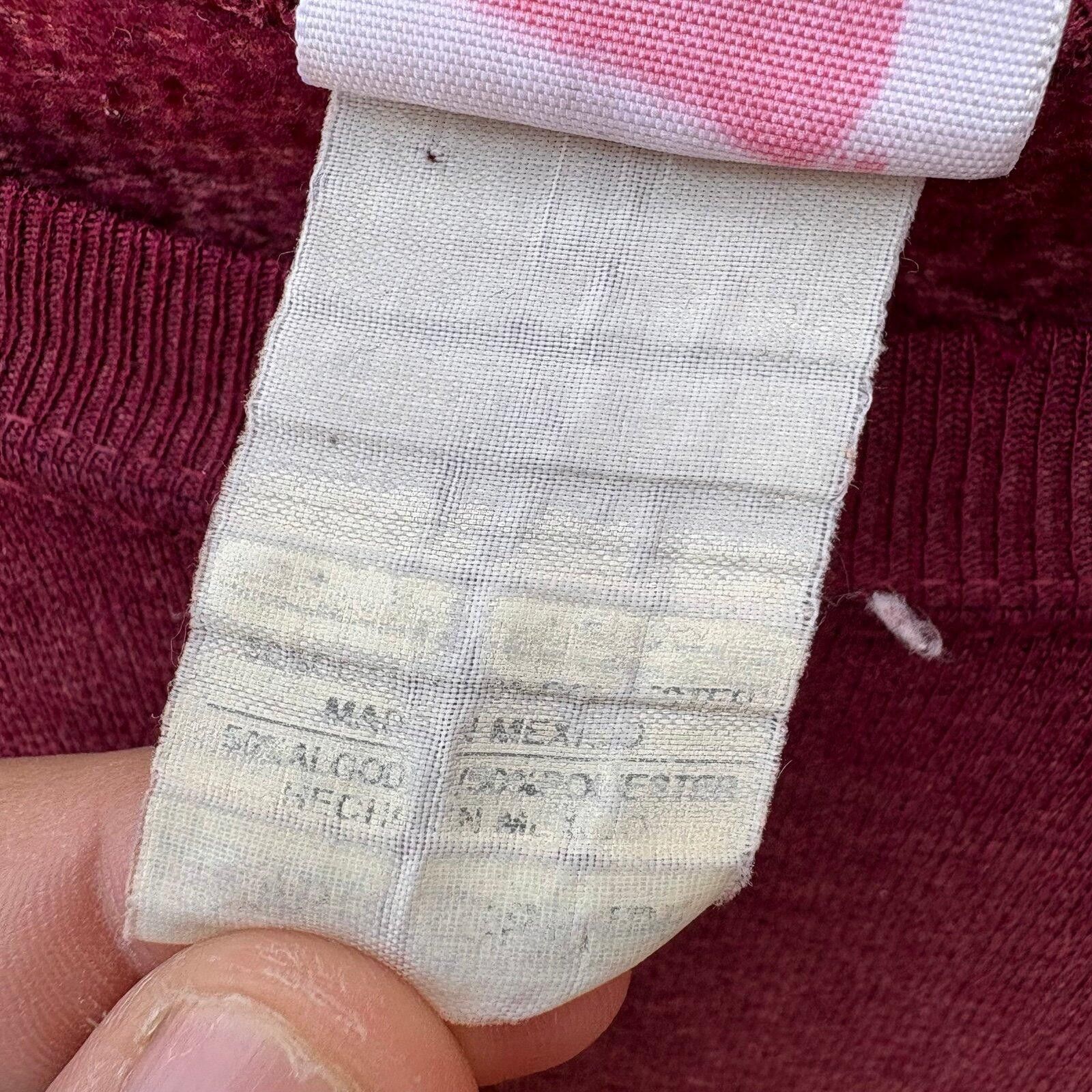 Hanes Vintage 90s faded maroon sweatshirt Size US XL / EU 56 / 4 - 3 Thumbnail