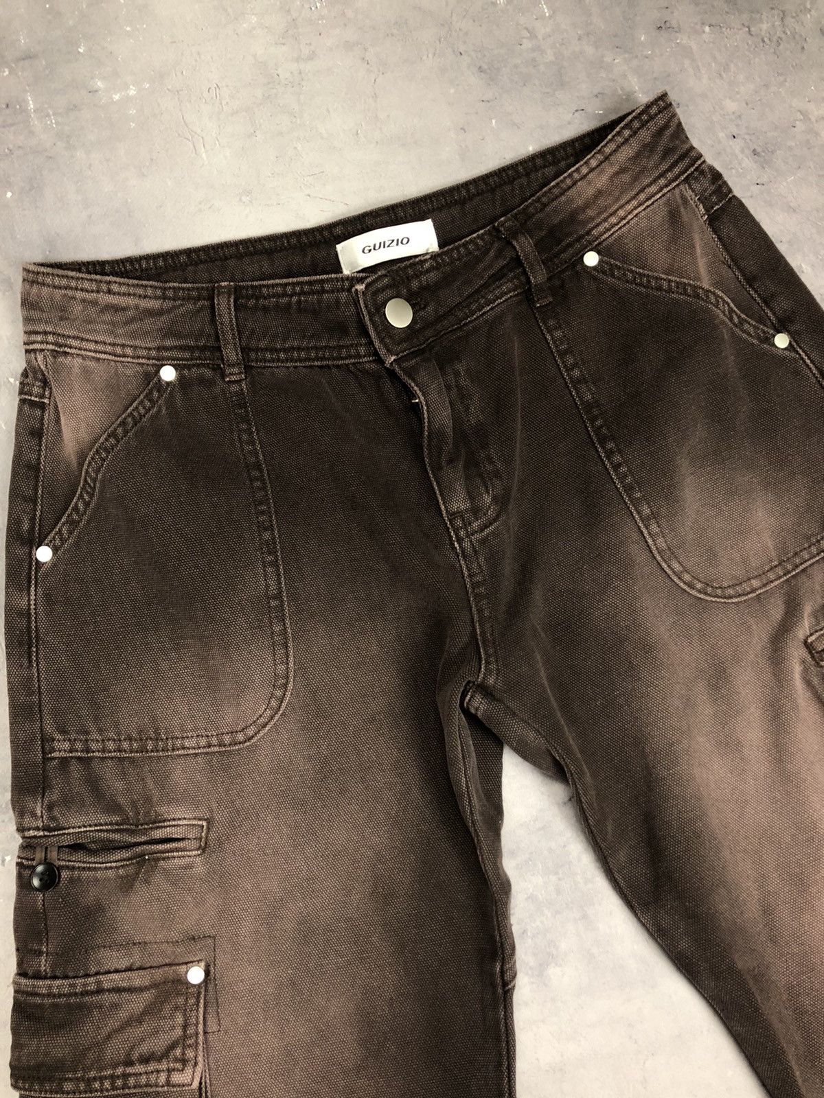 Guizio Danielle Guizio Women's Hayes Cargo Pants Size 27" / US 4 / IT 40 - 8 Thumbnail