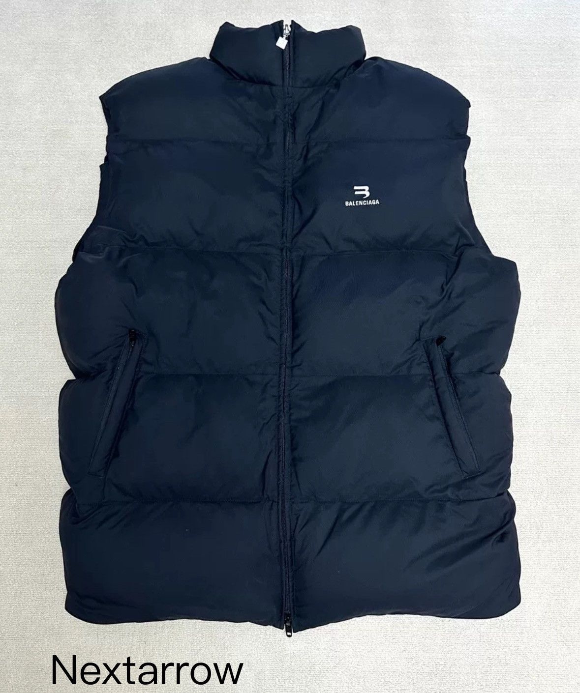 Balenciaga Balenciaga Show Style Sporty B-ultrasound Large Down Vest Size US S / EU 44-46 / 1 - 1 Thumbnail
