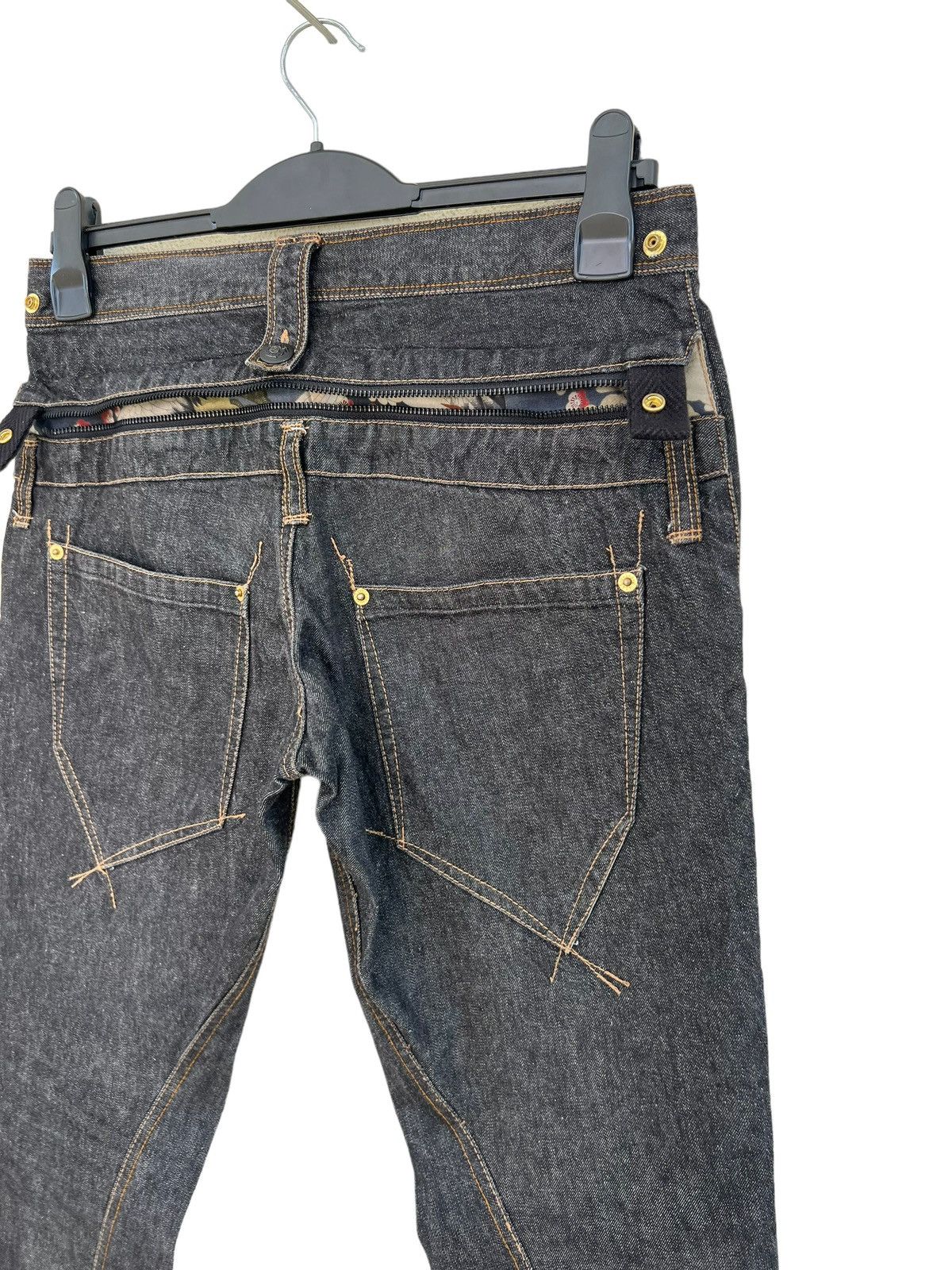 PPFM PPFM Zippable Back Zip Hem Skinny Denim Jeans Size US 30 / EU 46 - 18 Thumbnail